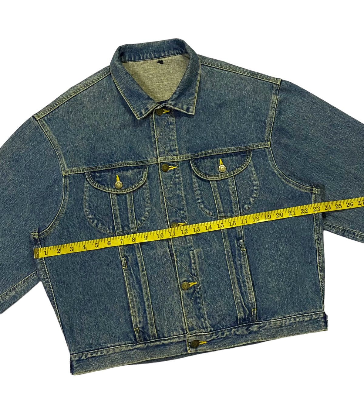 Hysteric Glamour Hysteric Glamour Paris Knit Patch Elfen Logo Denim Jacket Size US L / EU 52-54 / 3 - 5 Thumbnail