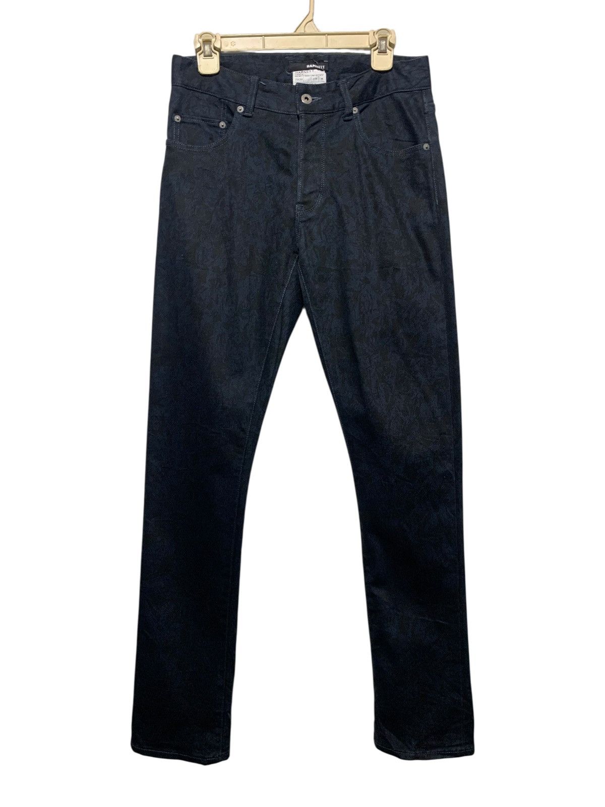 Katharine Hamnett London 1990s Hamnett abstract print skinny denim Size US 29 - 3 Thumbnail