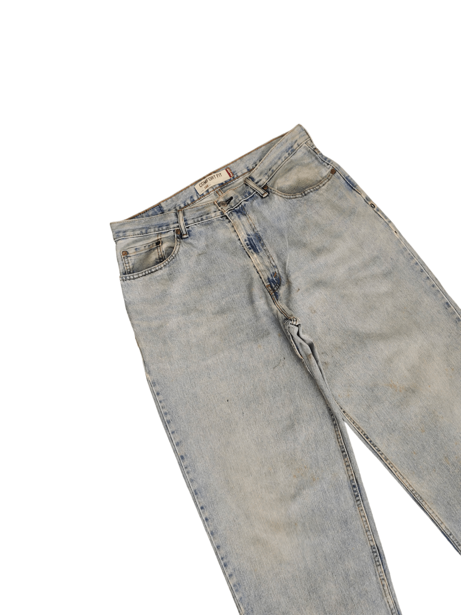 Levi's Vintage Clothing Size 36x30.5 Vintage Levis 560 Light Wash Jeans Distressed Size US 36 / EU 52 - 6 Thumbnail
