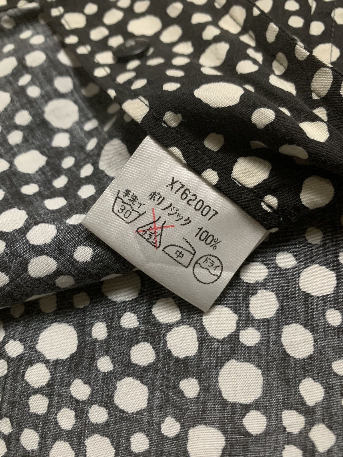 Y's Yohji Yamamoto AAR Durban Camp Collar Patterned Button Up Size US L / EU 52-54 / 3 - 6 Thumbnail
