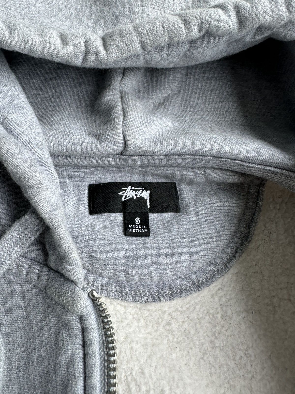 Stussy STUSSY BASIC ZIP HOODIE GREY Size US S / EU 44-46 / 1 - 2 Thumbnail