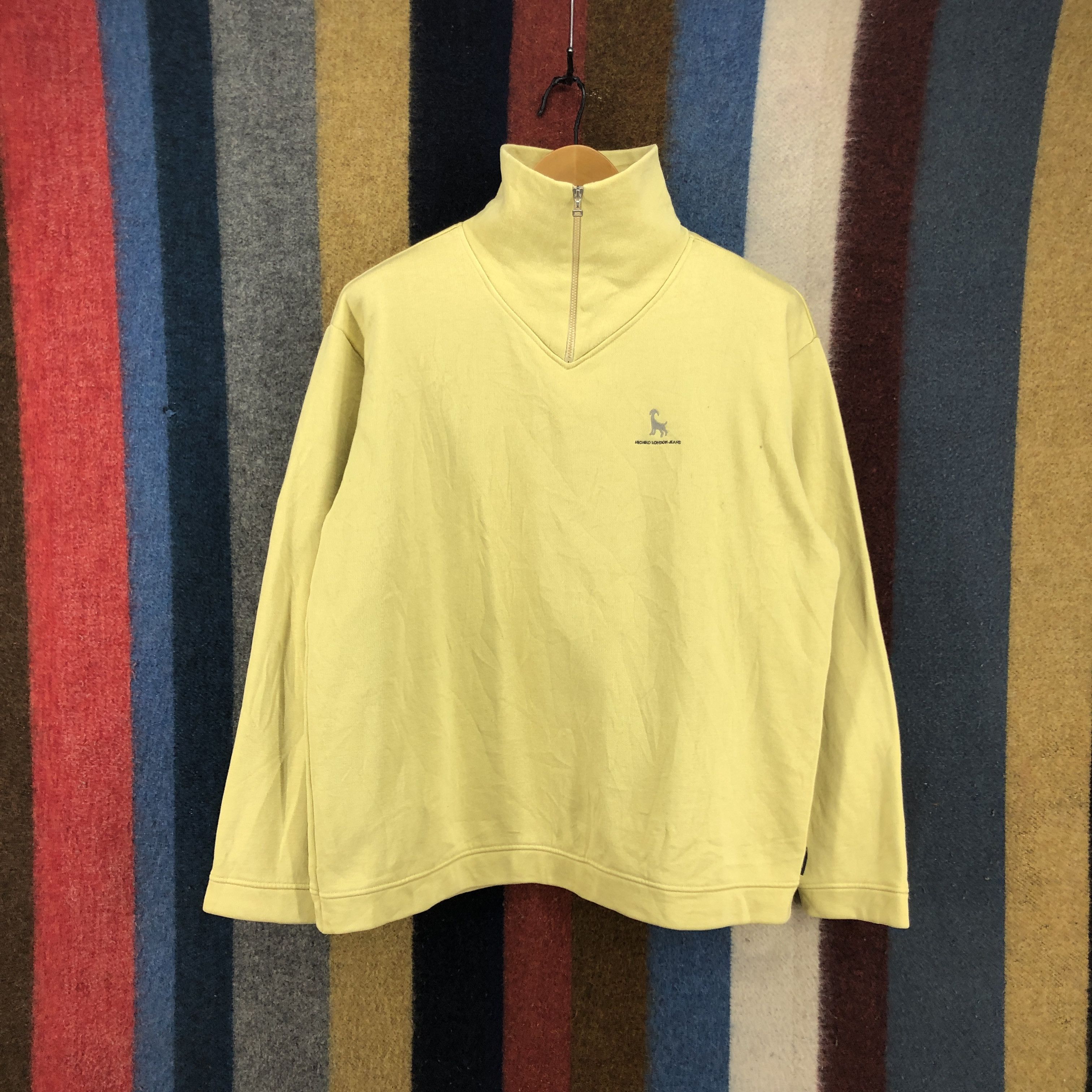 Japanese Brand MICHIKO LONDON JEANS Turtle Neck Sweatshirt #0631/AA Size US L / EU 52-54 / 3 - 1 Thumbnail