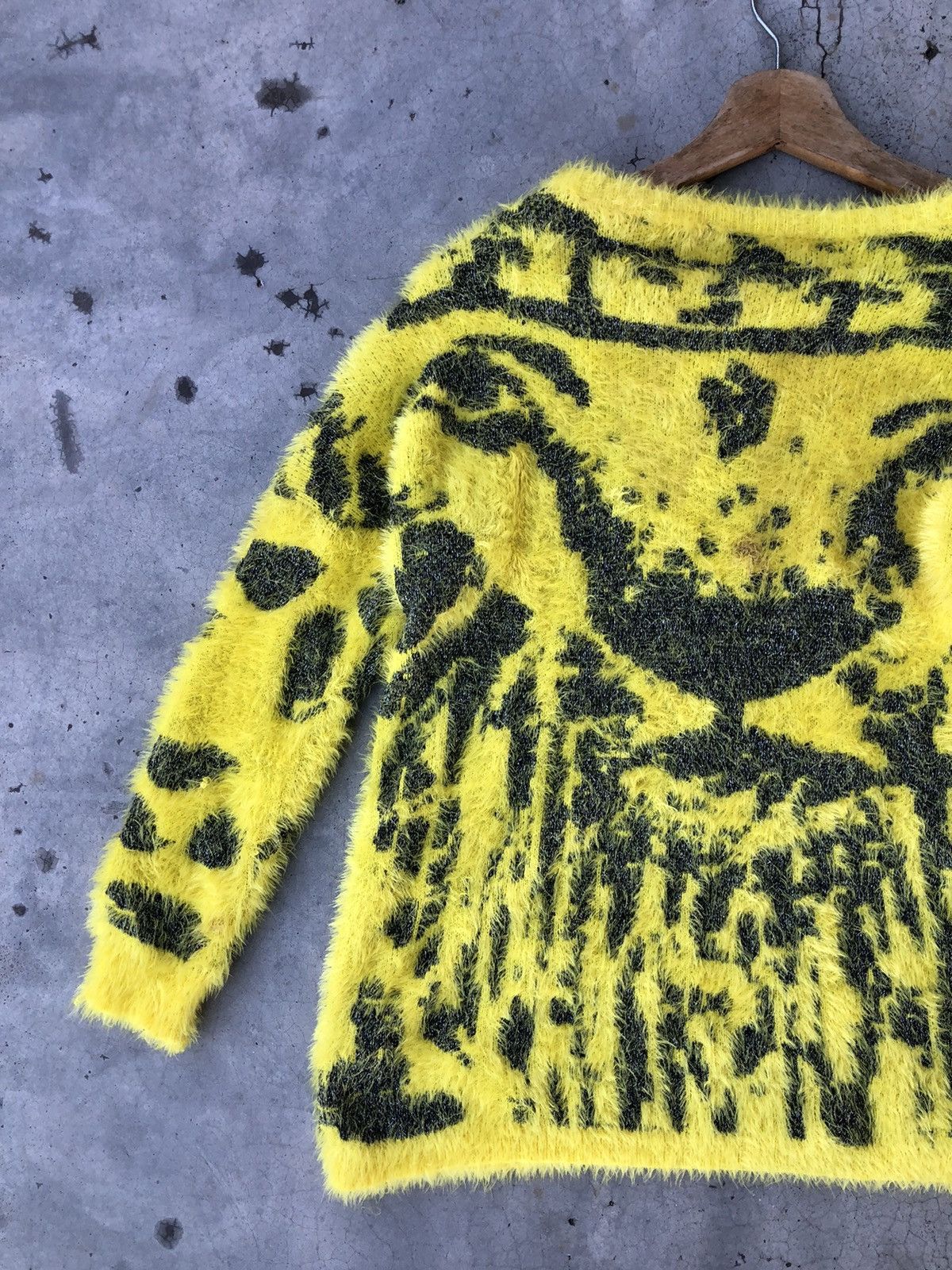 Aran Isles Knitwear × Designer Vintage Knitsweater Mohair Memeri/Jumper Size US S / EU 44-46 / 1 - 9 Thumbnail