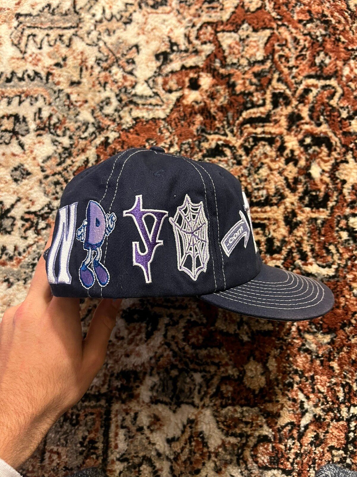 Punk and Yo Punkandyo all over cap | Grailed