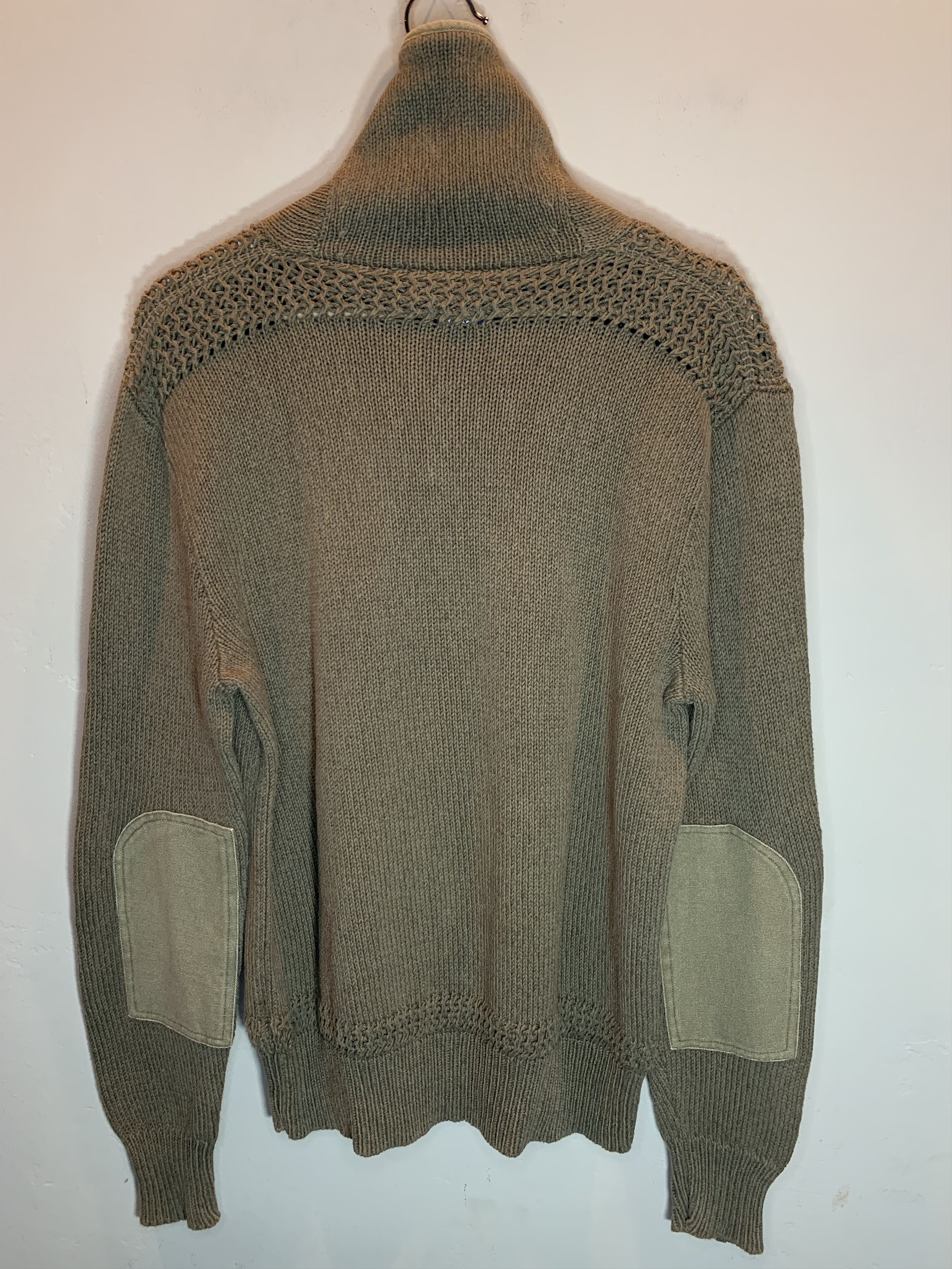 Polo Ralph Lauren RARE* Vintage Polo Ralph Lauren Military Buckle Knit Sweater Size US M / EU 48-50 / 2 - 5 Thumbnail