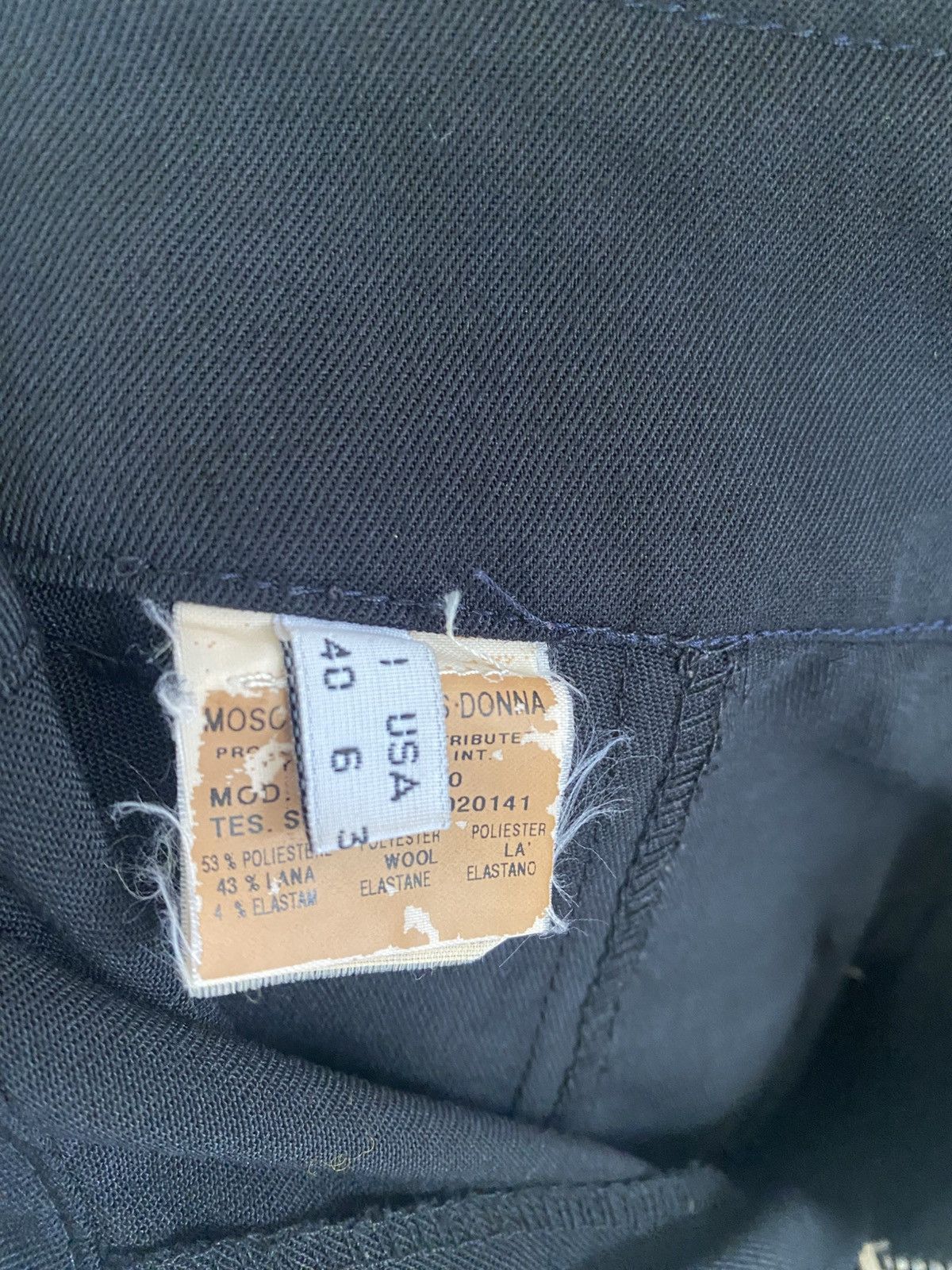 Moschino Moschino Flap Pockets Cargo Pant Size 23" - 13 Thumbnail