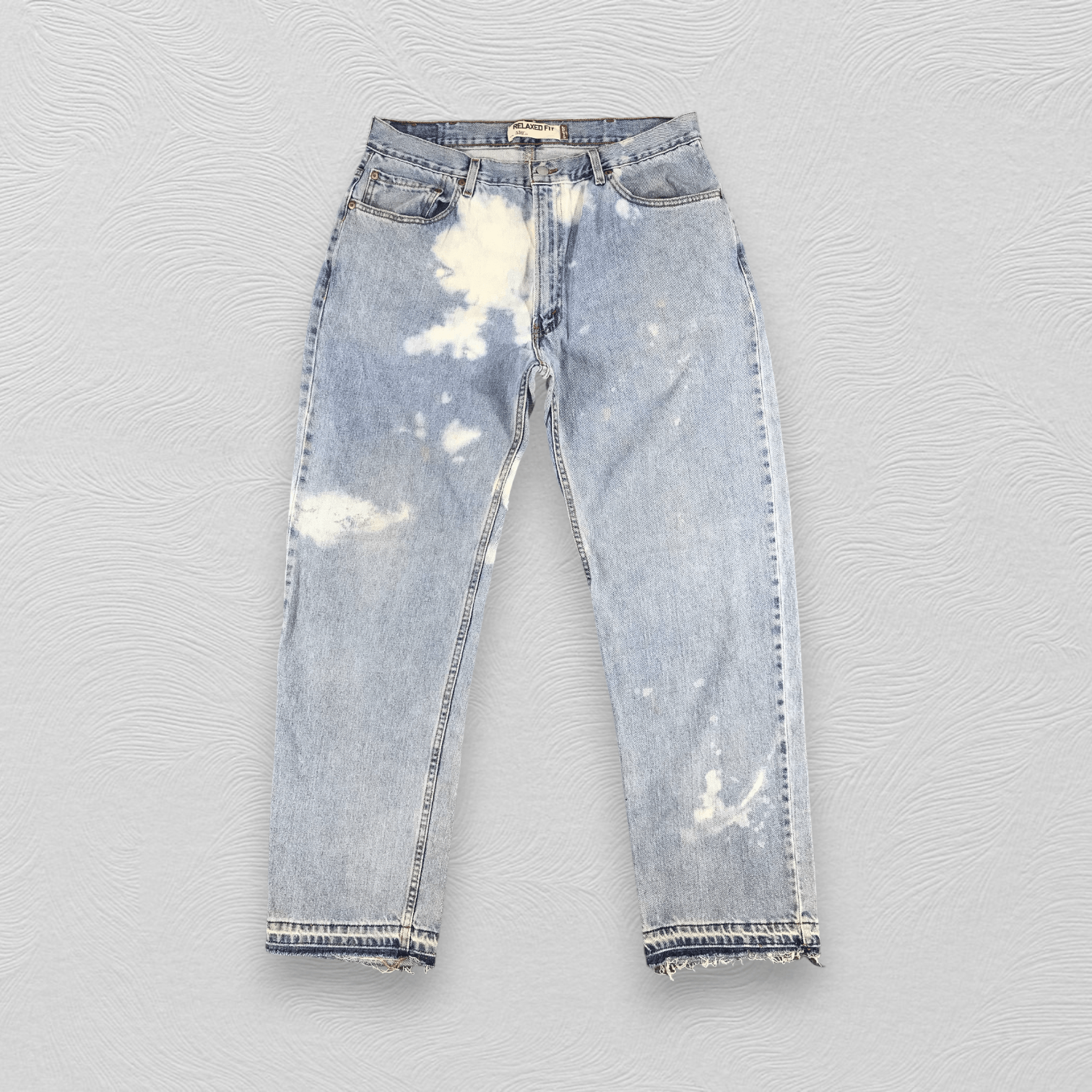 image of Levis x Vintage Levi's 550 Jeans Medium Wash Denim Kj408 in Blue, Men's (Size 37)