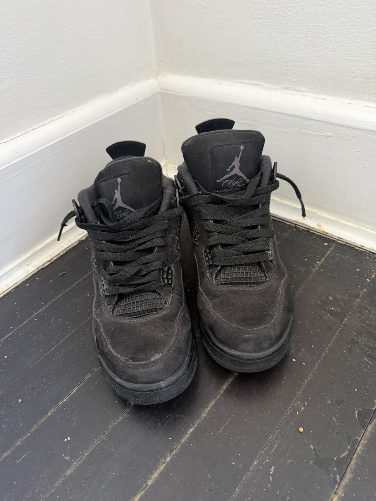 Jordan Brand black cats Size US 11 / EU 44 - 2 Thumbnail
