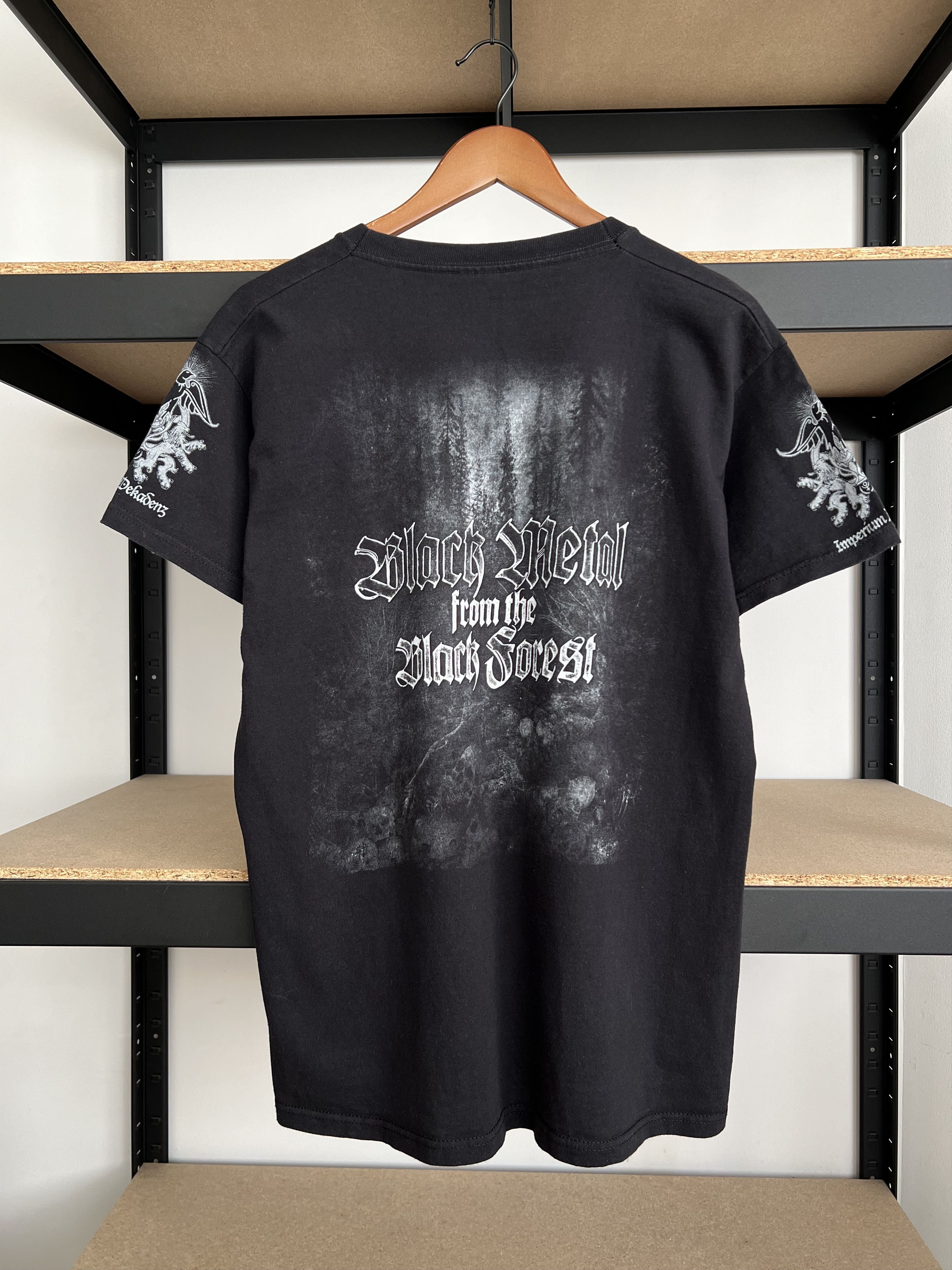 Band Tees Vintage 2000s Imperium Dekadenz Black Metal Band Black Tee Size US L / EU 52-54 / 3 - 2 Thumbnail