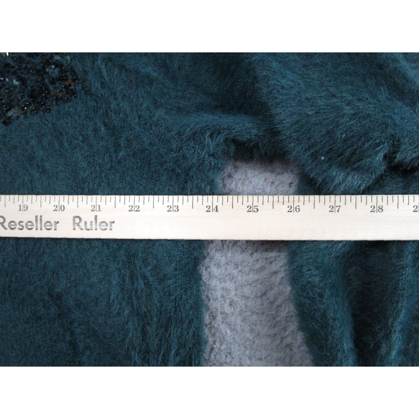 Nine West Nine West x Cara Santana Sweater Women Green Sequin Fuzzy Soft Pullover Size 2XL Size XXL / US 16-18 / IT 52-54 - 5 Thumbnail