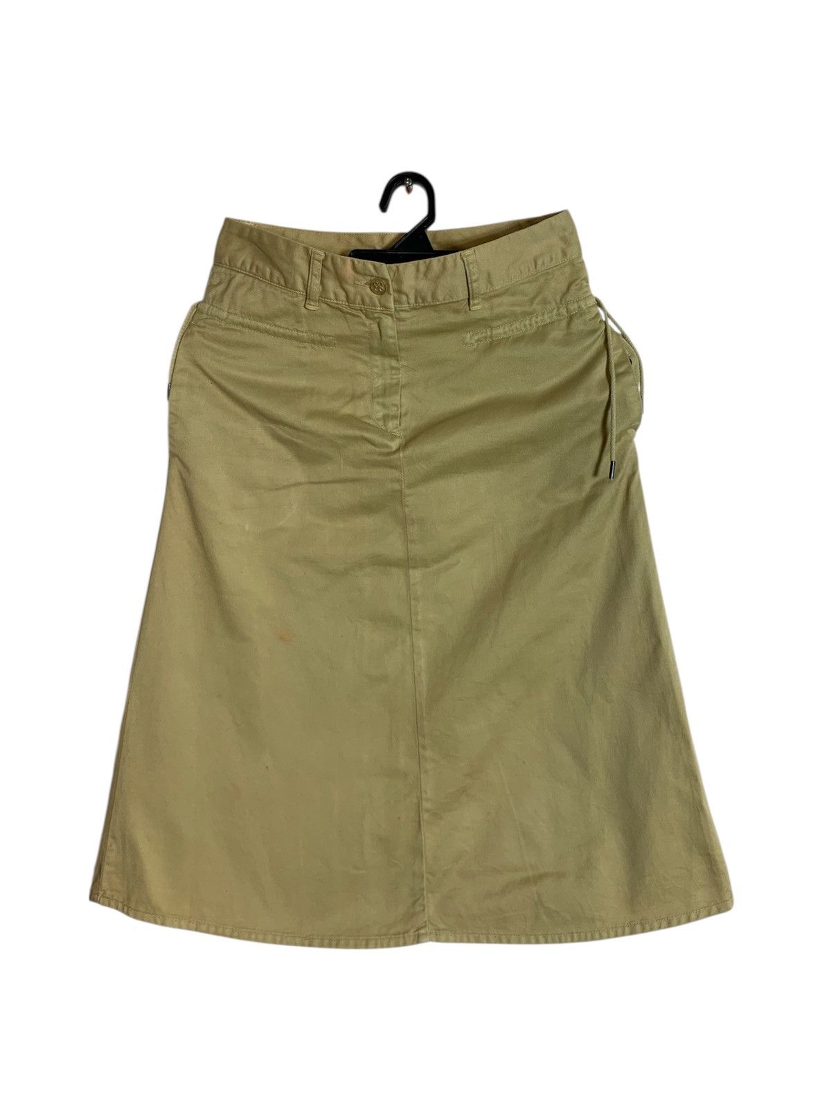 Maison Margiela Hype Maison Martin Margiela MM6 Beige Khakis Wrap Skirt Size 28" / US 6 / IT 42 - 1 Thumbnail