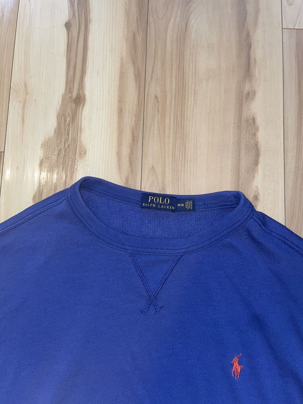 Polo Ralph Lauren Sweatshirt Polo Ralph Lauren Navy Luxury Streetwear Size US M / EU 48-50 / 2 - 3 Thumbnail