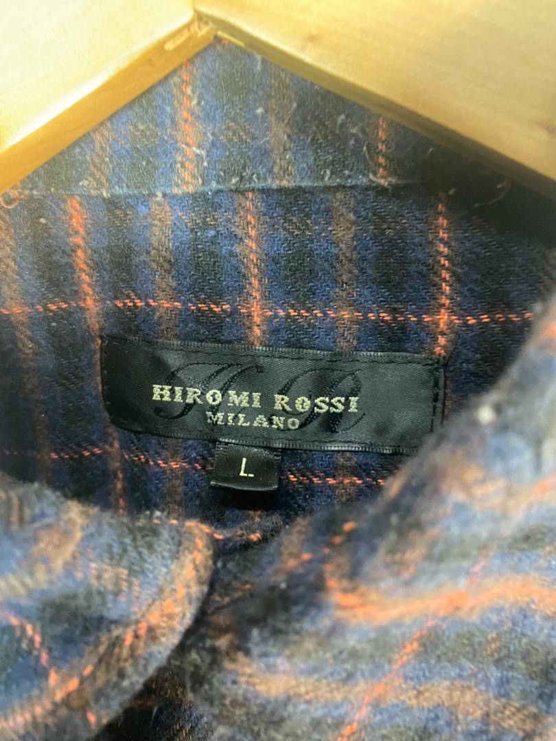 Japanese Brand Hiromi rossi Milano wool button up shirt Size US M / EU 48-50 / 2 - 4 Thumbnail