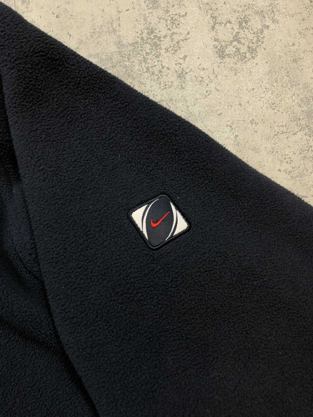 Nike × Vintage 90s Nike England Vintage Outdoor Retro Fleece 1/4 Zip Jacket Size US XL / EU 56 / 4 - 6 Thumbnail