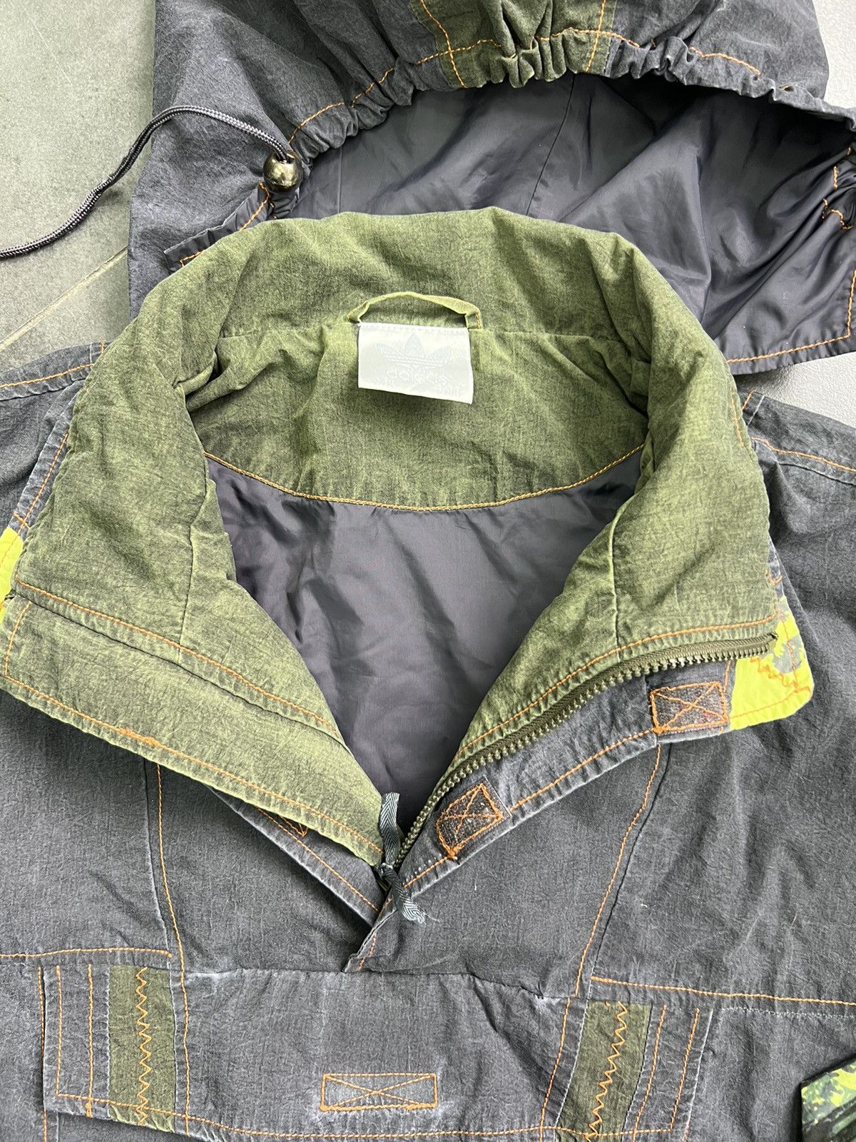 Adidas × Vintage Vintage Adidas Adventure Anorak Windbreaker Jacket Size US L / EU 52-54 / 3 - 9 Thumbnail