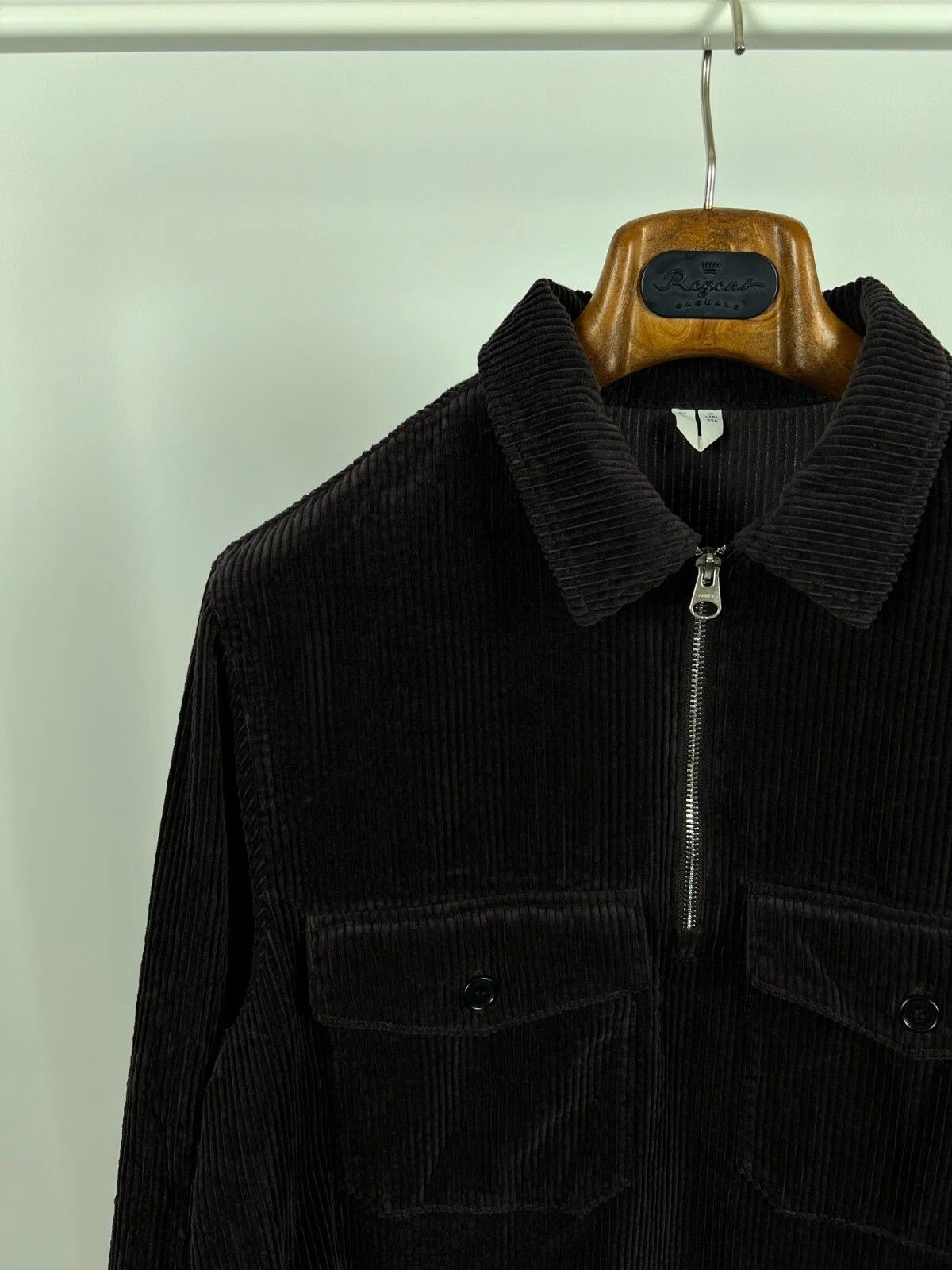 Arket Arket Corduroy Half-Zip Overshirt Anorak Jacket Size US 36 Size US S / EU 44-46 / 1 - 4 Thumbnail