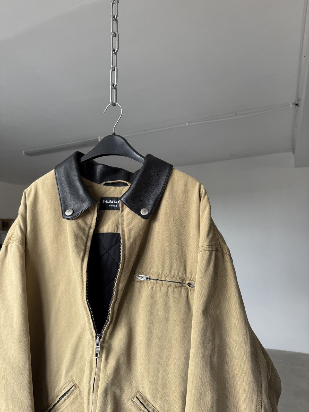 Balenciaga Balenciaga Detroit Canvas Jacket Size US S / EU 44-46 / 1 - 5 Thumbnail