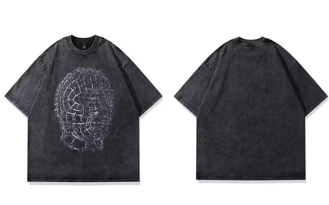 Japanese Brand Iron Human Head Oversize T Shirt Size US XL / EU 56 / 4 - 3 Thumbnail