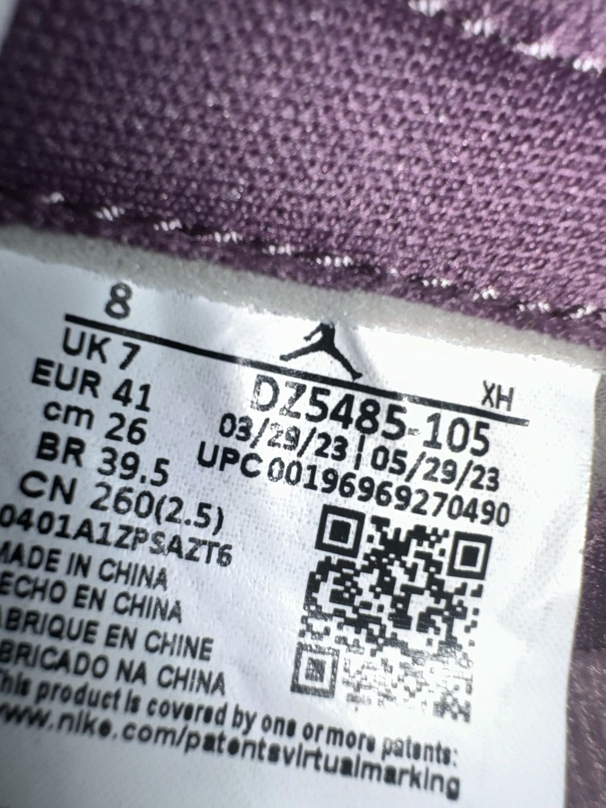 Nike Air Jordan 1 Size US 9 / EU 42 - 8 Thumbnail