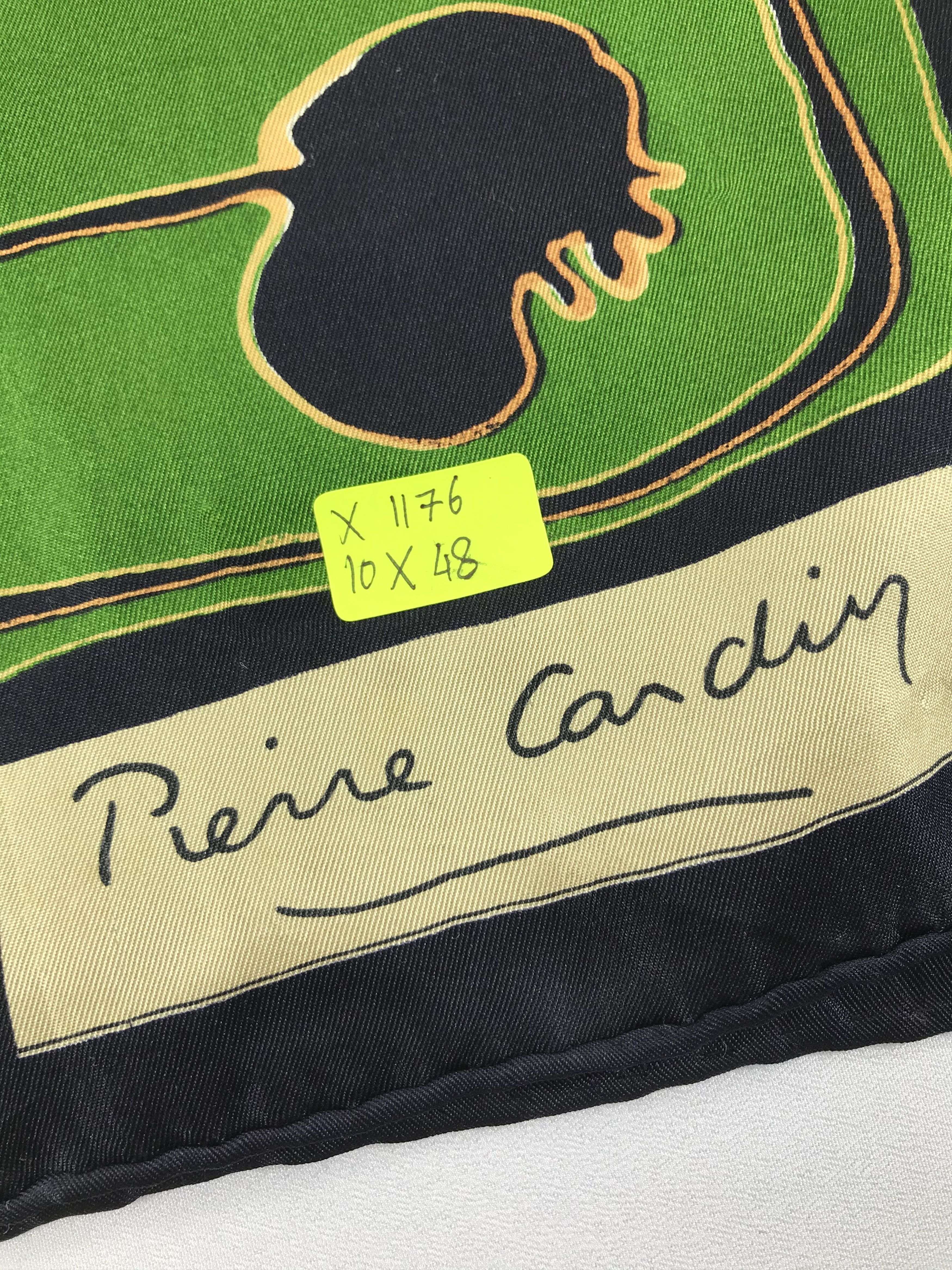 Pierre Cardin Vintage Pierre Cardin Silk Scarf Size ONE SIZE - 4 Thumbnail