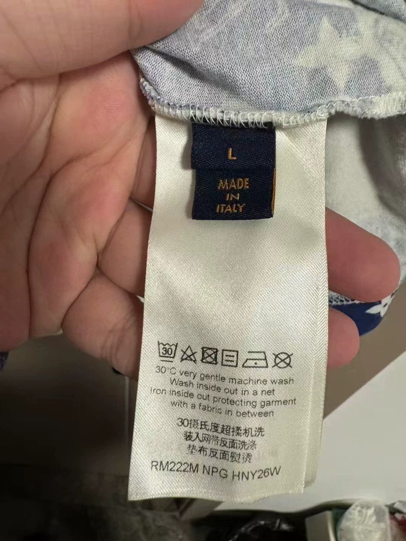 Louis Vuitton Louis Vuitton Tie-dyed short sleeves with cashew flower sho Size US L / EU 52-54 / 3 - 4 Thumbnail