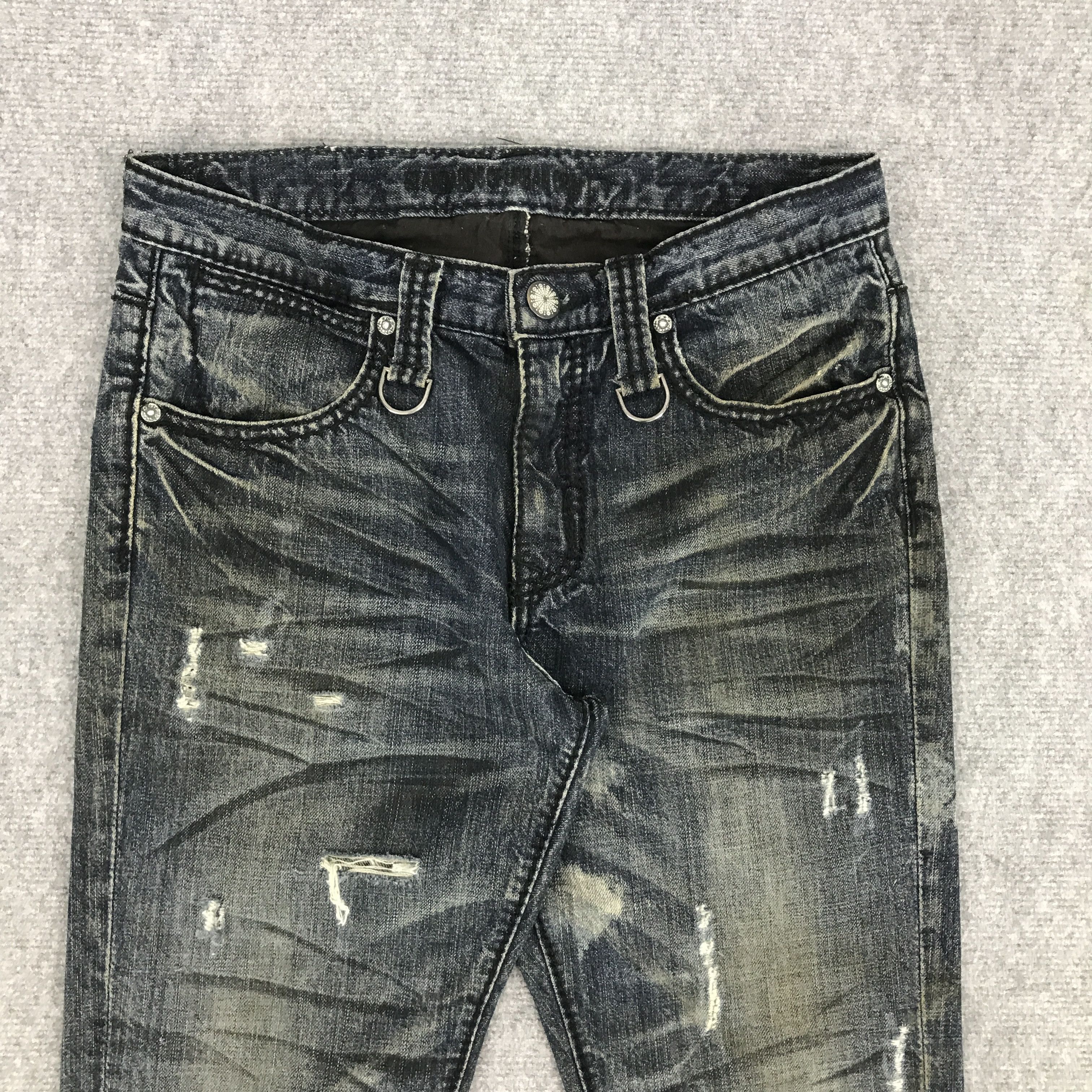 Japanese Brand FLARE JAPANESE BRAND DISTRESSED BOOTCUT JEANS Size US 30 / EU 46 - 2 Thumbnail