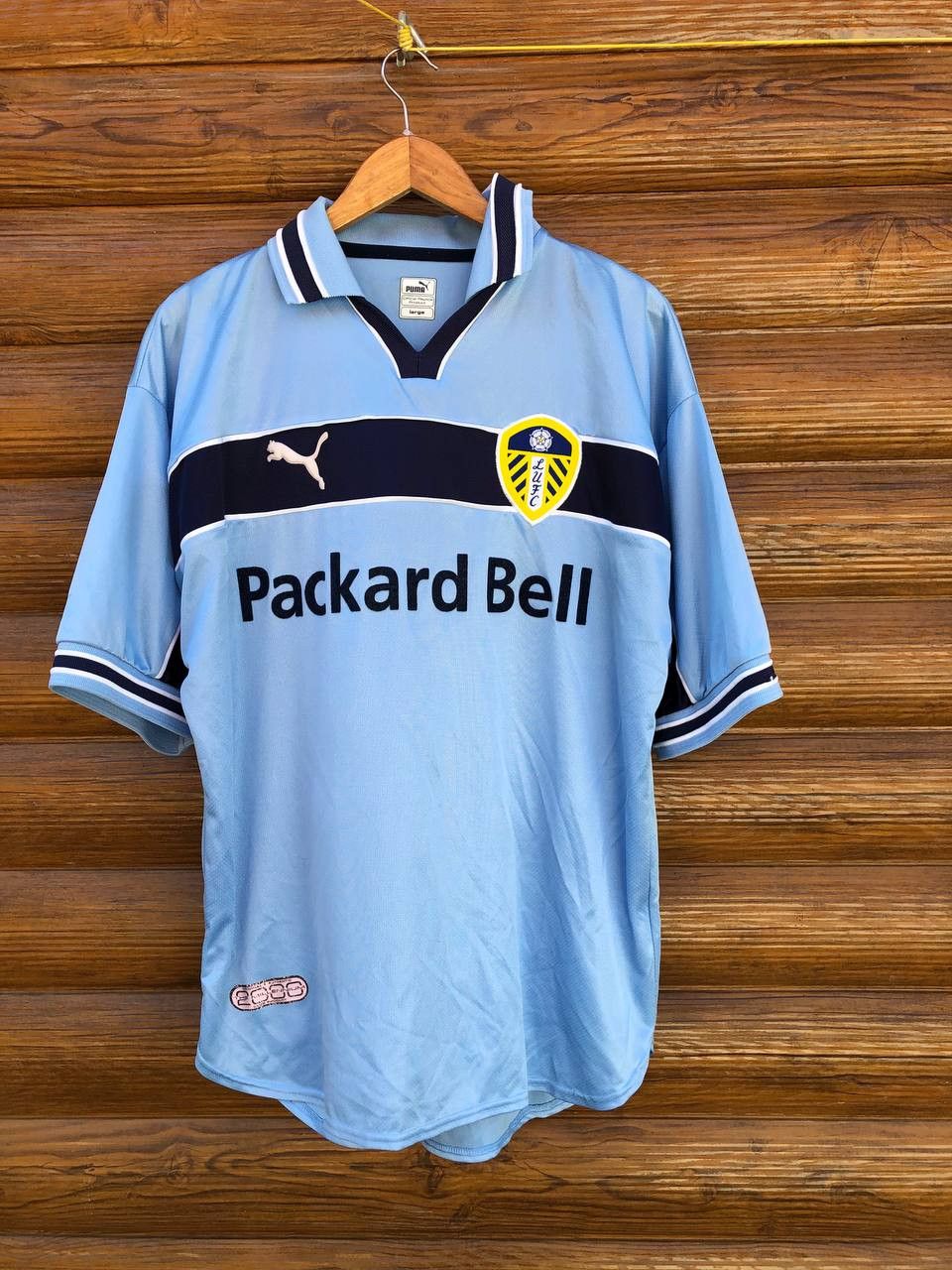 Puma LEEDS UNITED VINTAGE PUMA PREMIER LEAGUE SOCCER JERSEY Size US L / EU 52-54 / 3 - 1 Thumbnail
