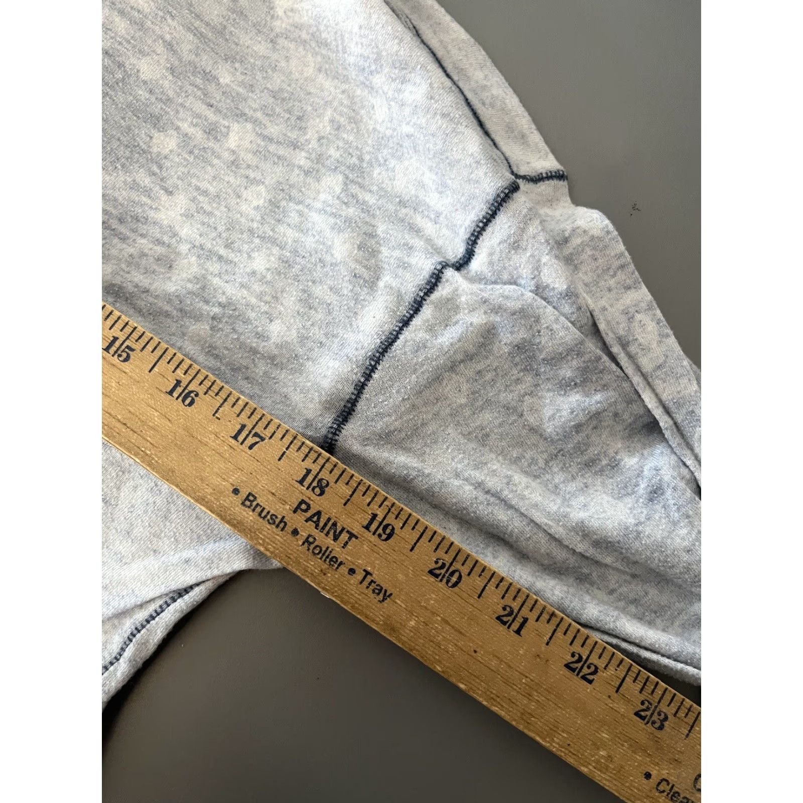Vintage We The Free Shirt Womens XS Blue Blouse Long Sleeve Knit Cotton Blend Size XS / US 0-2 / IT 36-38 - 5 Thumbnail