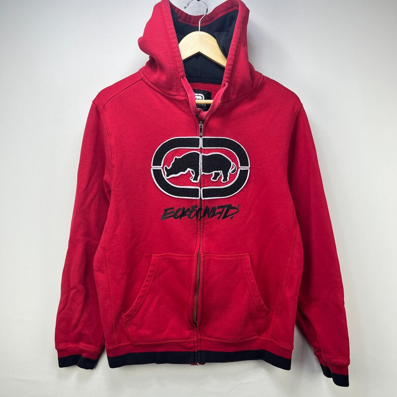 Vintage Vintage Y2K Echo UNLTD Zip Up Hoodie Baggy Medium Skater Size US M / EU 48-50 / 2 - 1 Thumbnail