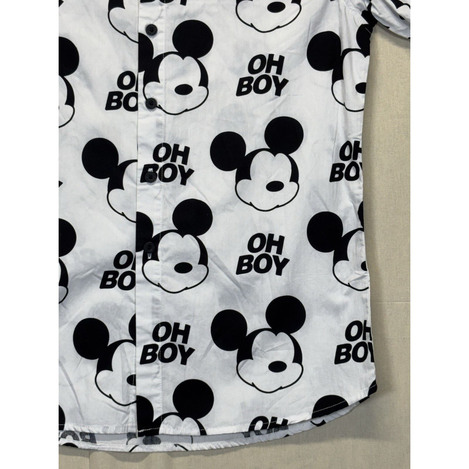 NEFF DISNEY X NEFF Mickey Mouse Men’s Size S Button Up Shirt Size US S / EU 44-46 / 1 - 10 Thumbnail