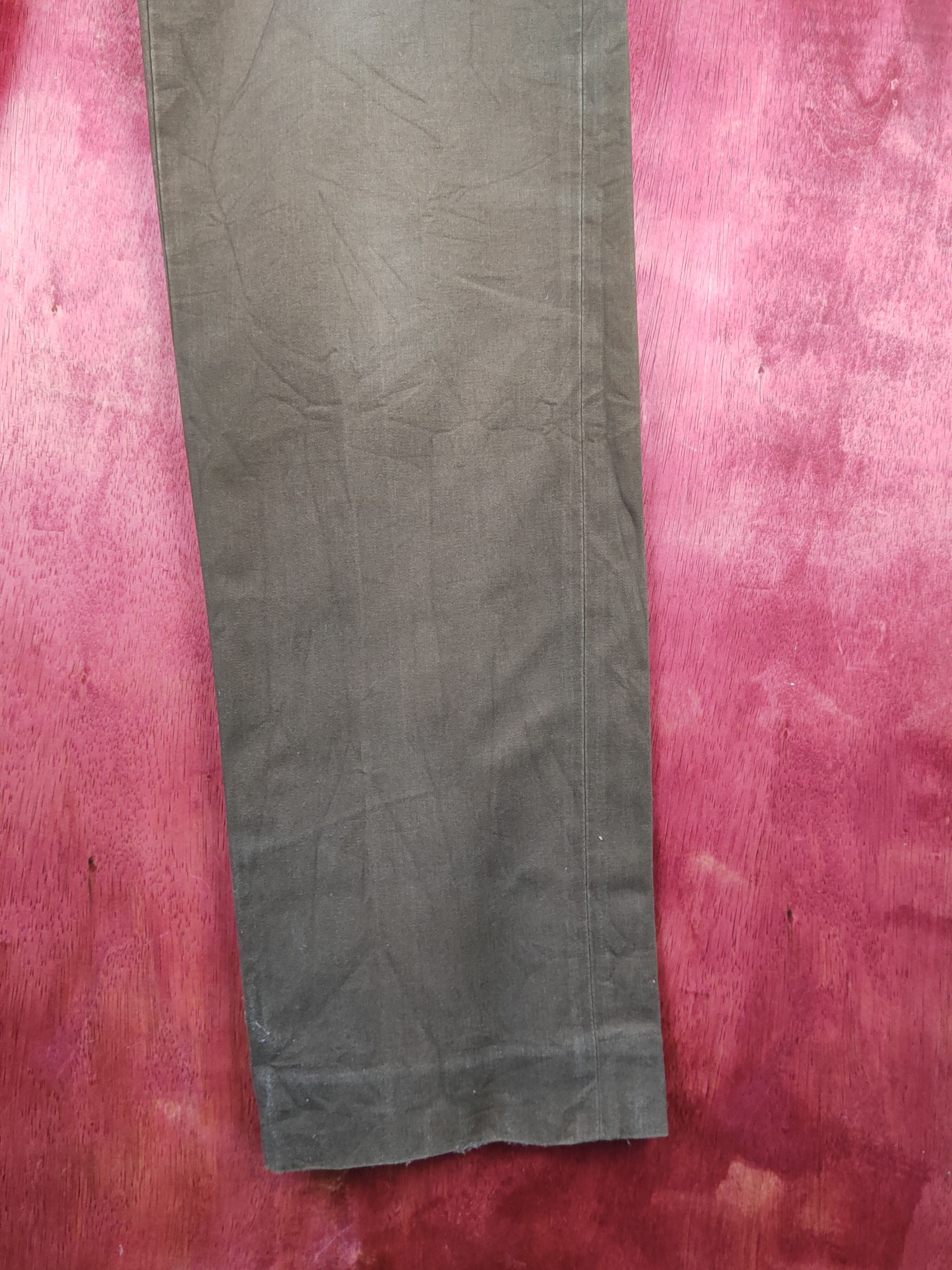 Japanese Brand × Vintage Japanese Brand Dark Brown vintage Casual Pants #S1427 Size US 31 - 6 Thumbnail