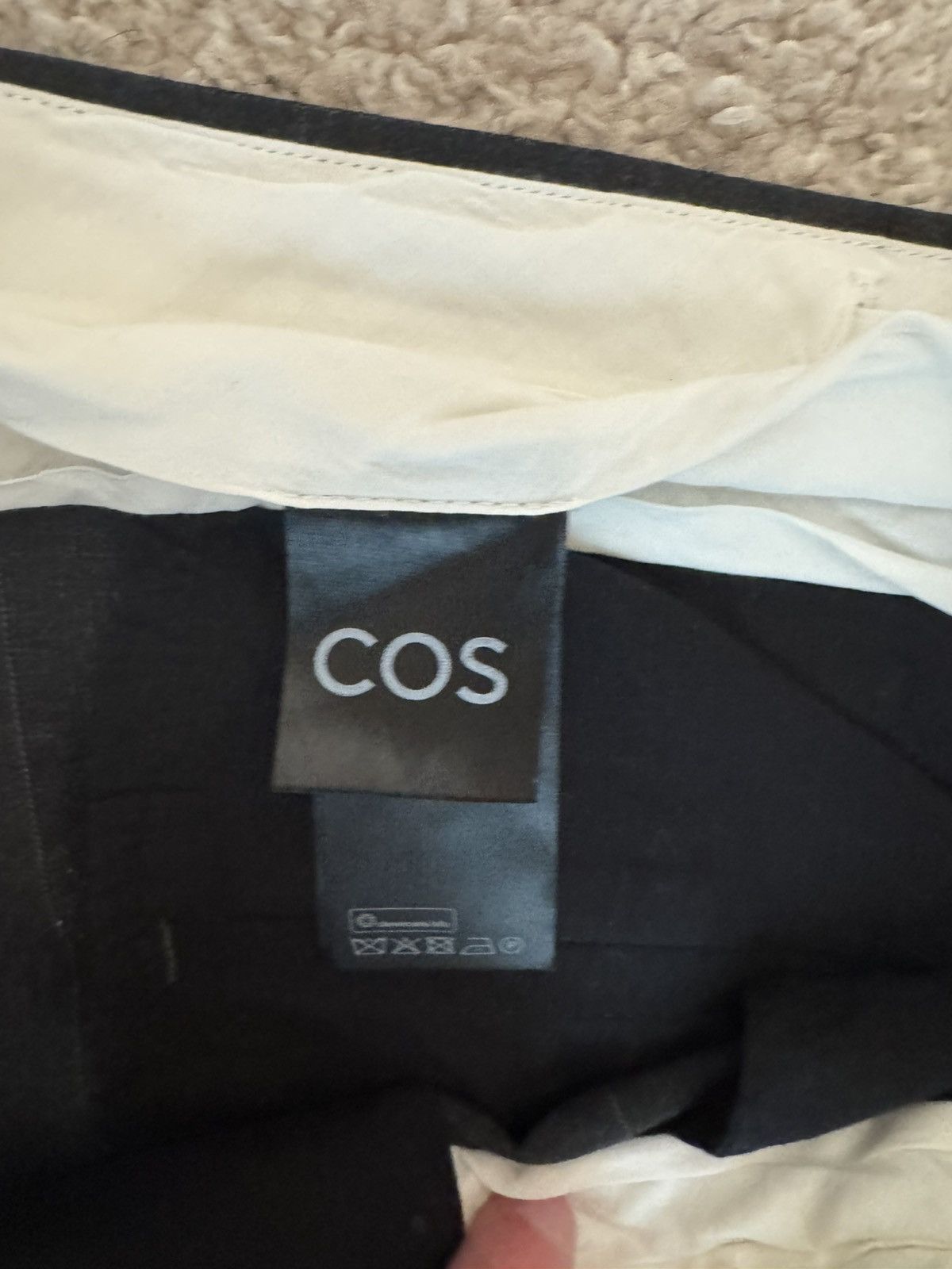 Cos COS Wool Pants size 14 womens fit mens 34/36 Size 36" / US 14 / IT 50 - 3 Thumbnail