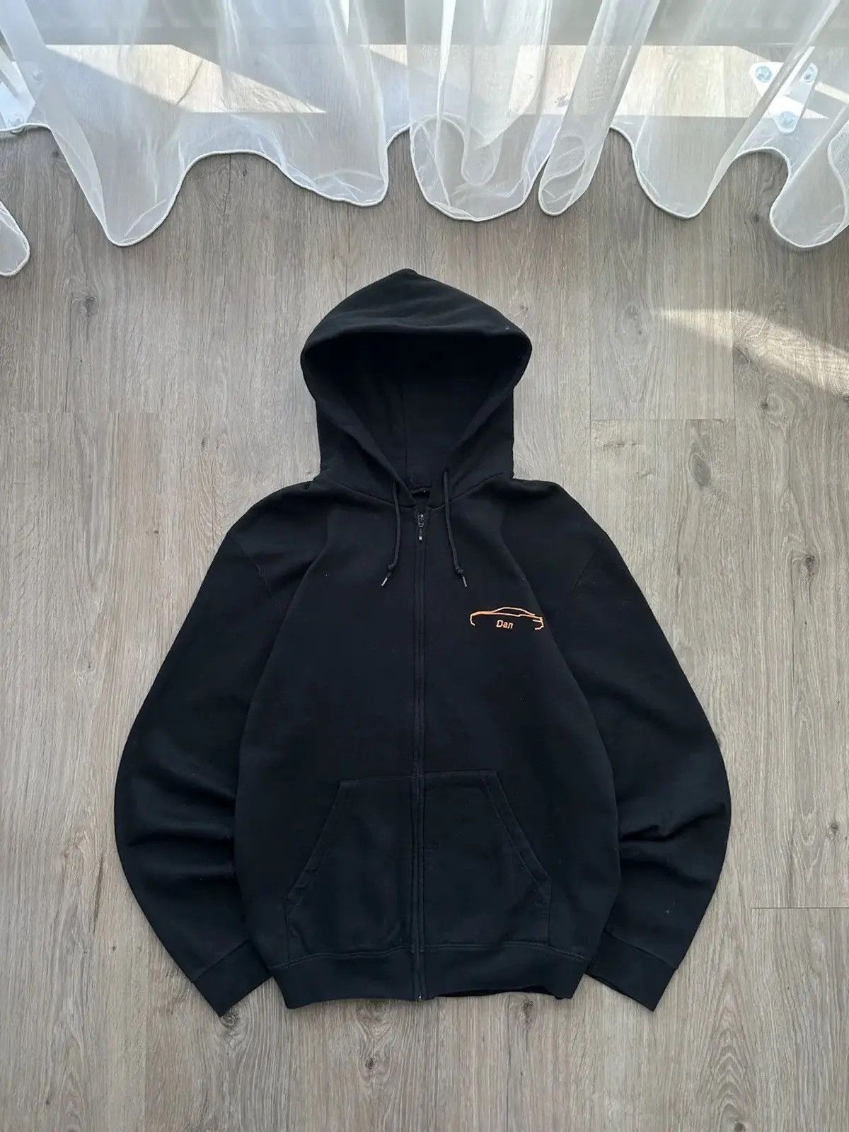 Formula 1 Vintage Racing Camaro Black Hoodie Size US M / EU 48-50 / 2 - 2 Thumbnail