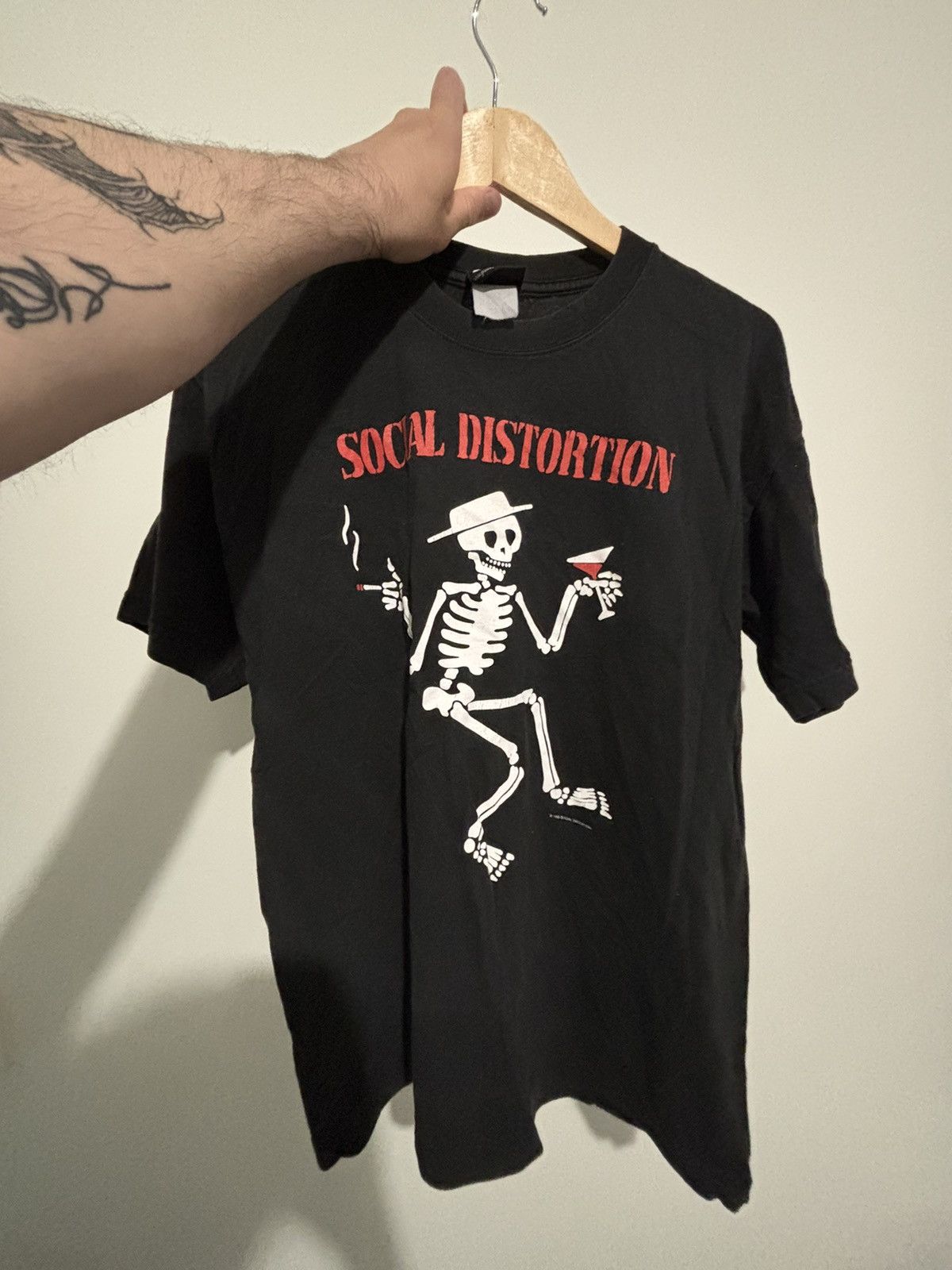 Vintage Vintage Social Distortion T-Shirt Size US L / EU 52-54 / 3 - 8 Thumbnail