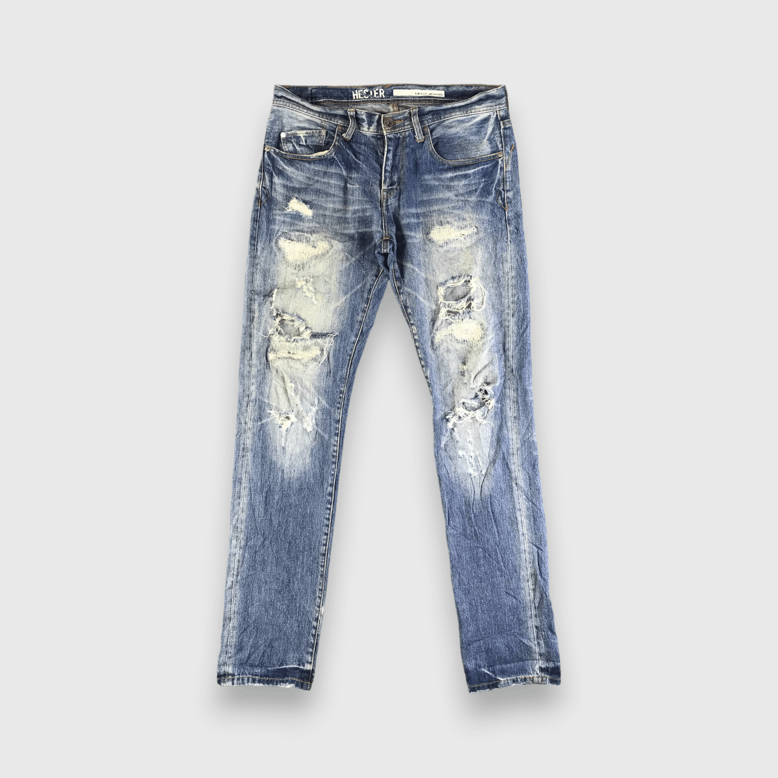 DKNY × Vintage Vintage DKNY Jeans-J3763 Size US 34 / EU 50 - 1 Thumbnail