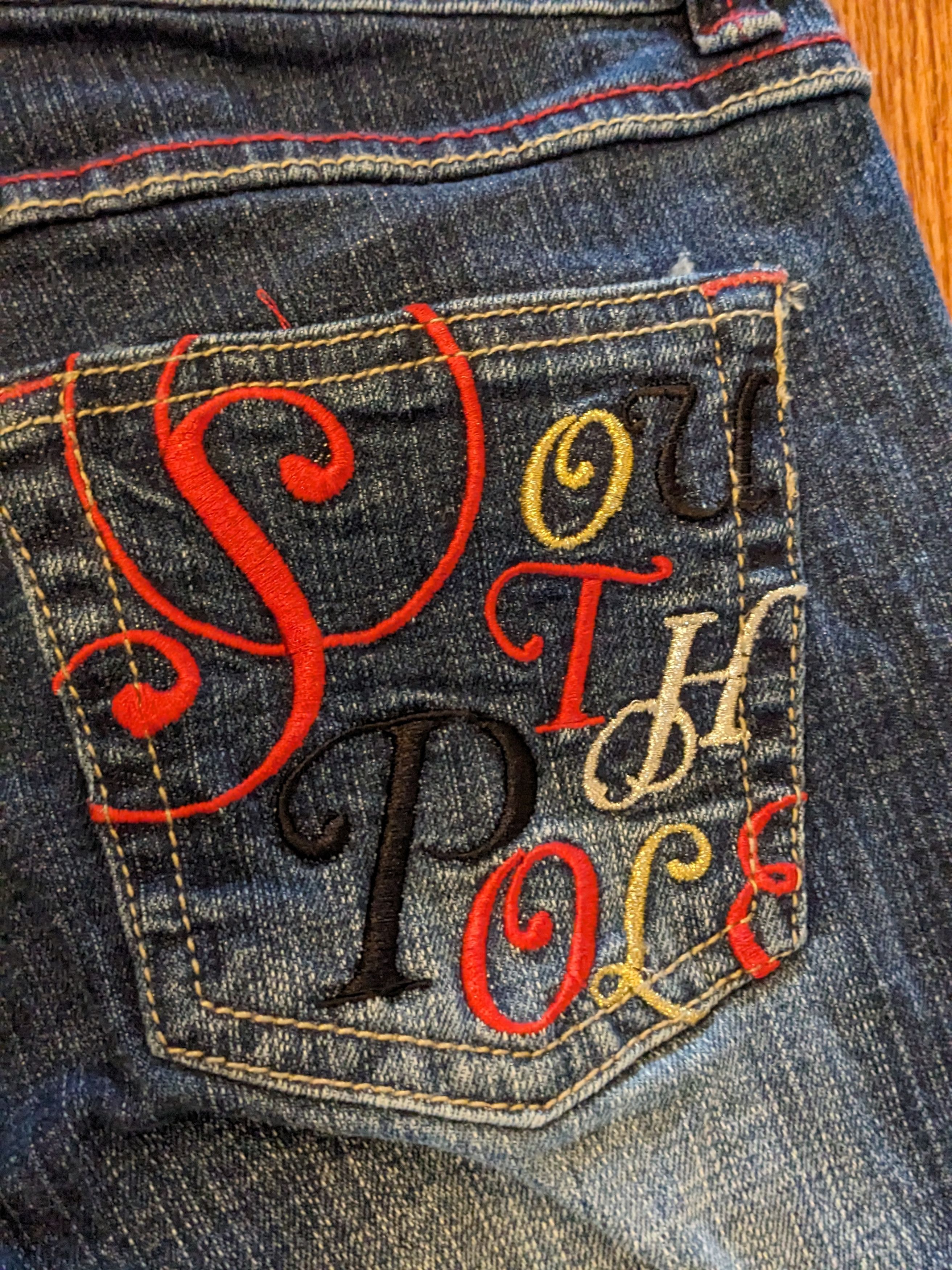 Southpole Vintage Y2K South Pole Blue Womans Size 5 Bell Bottom Jeans Size 27" / US 4 / IT 40 - 2 Thumbnail