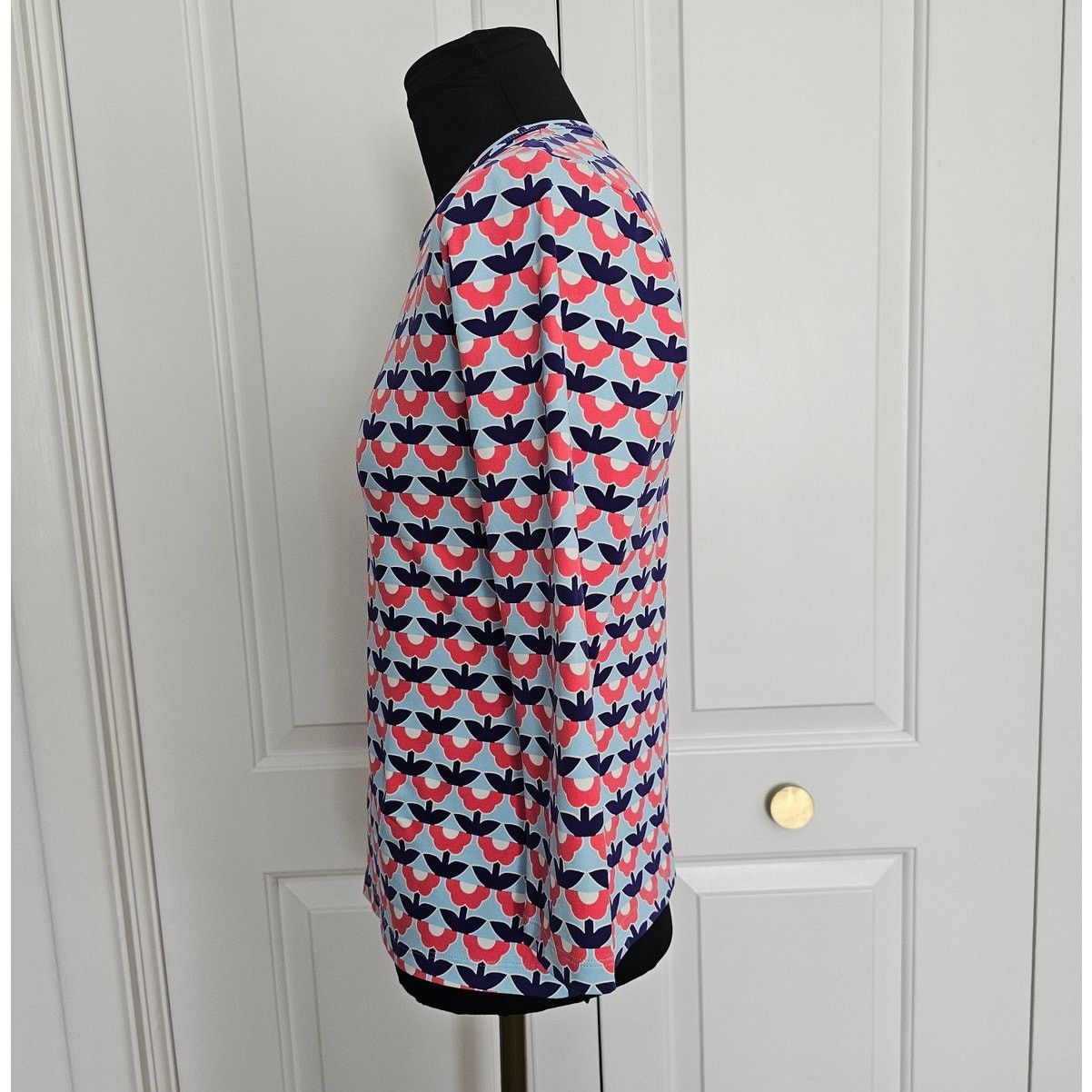 J.McLaughlin J. Mclaughlin Catalina Cloth 3/4 Sleeve Blouse Tee Top XS Size XS / US 0-2 / IT 36-38 - 2 Thumbnail