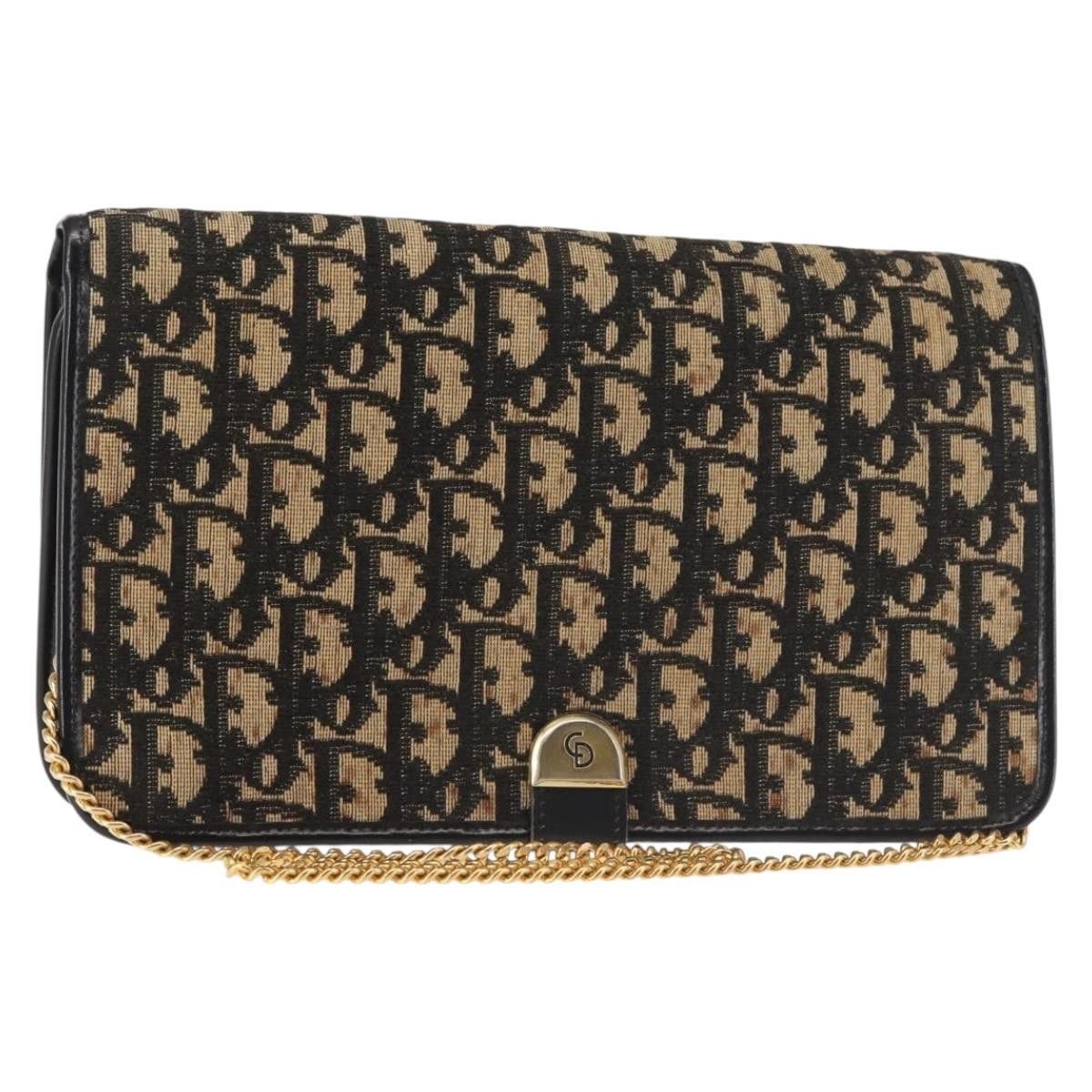 Dior Christian Dior Vintage Trotter Shoulder Bag Canvas Size ONE SIZE - 1 Thumbnail
