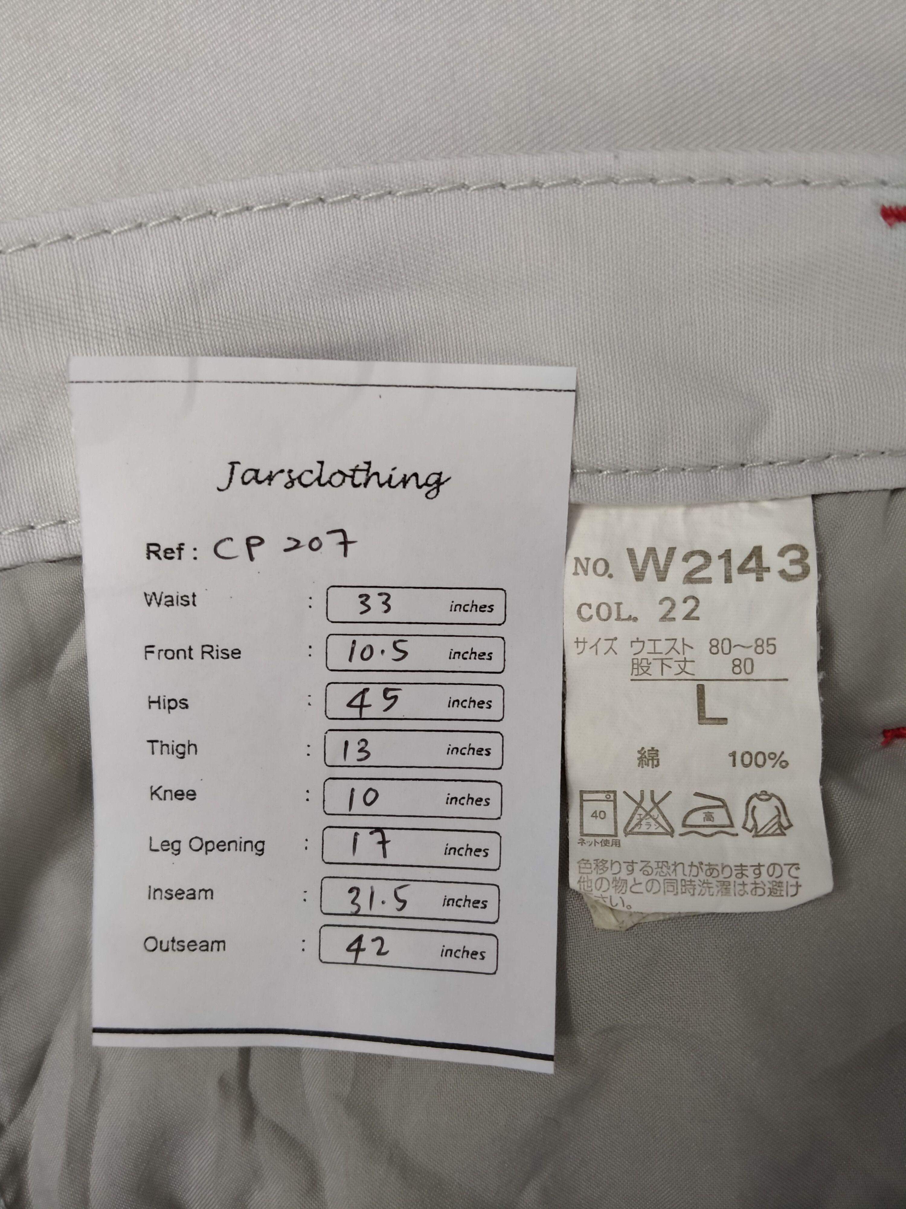 Japanese Brand Xebec Cargo Multi Pocket Pants -CP207 Size US 33 - 10 Thumbnail