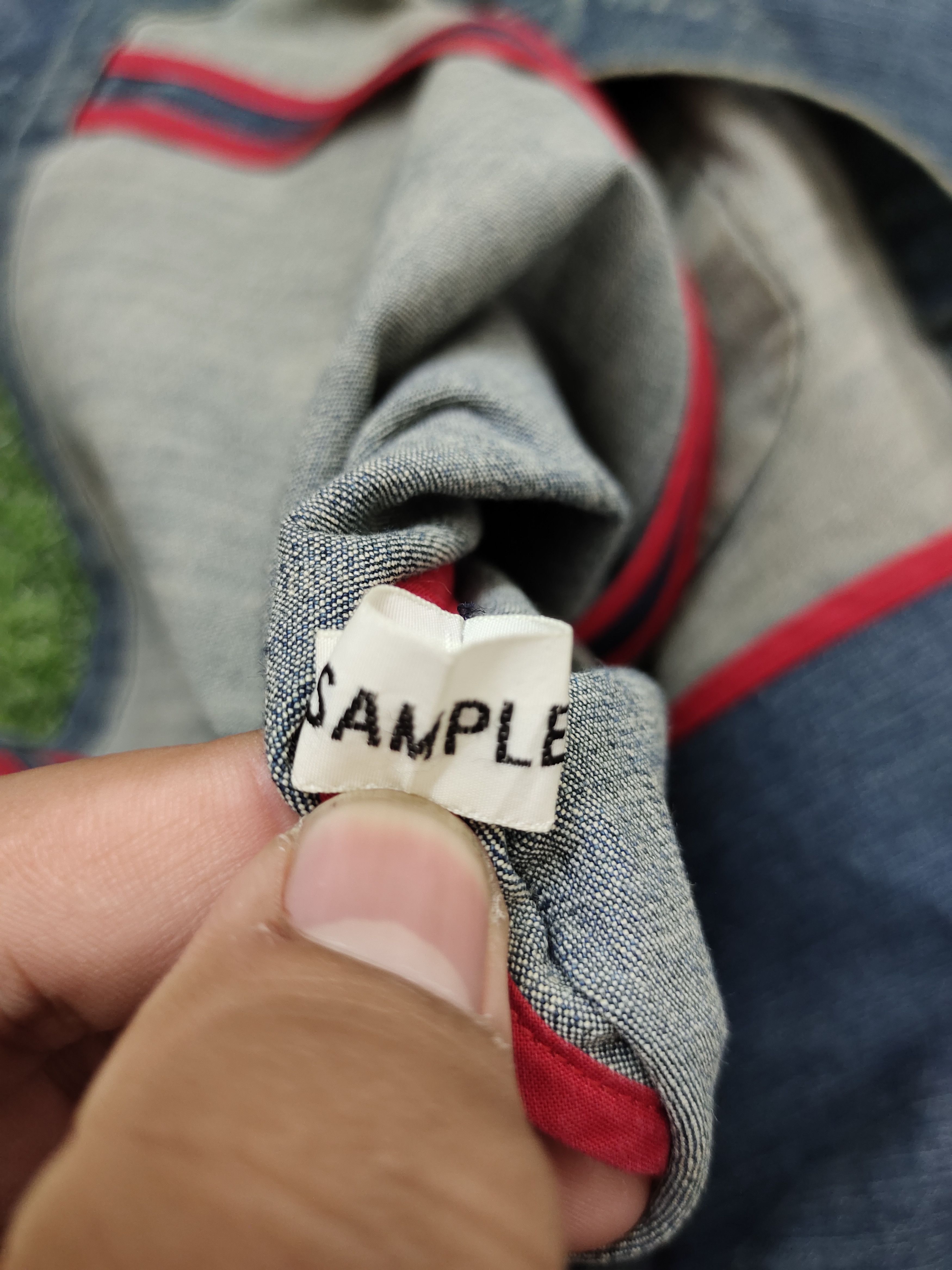 If Six Was Nine Papas Mademoiselle Non Non Button Denim Jacket Sample Size US M / EU 48-50 / 2 - 17 Thumbnail