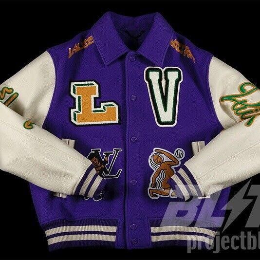 Louis Vuitton FW22 LOUIS VUITTON MULTI-PATCHES VARSITY JACKET Size US M / EU 48-50 / 2 - 1 Thumbnail