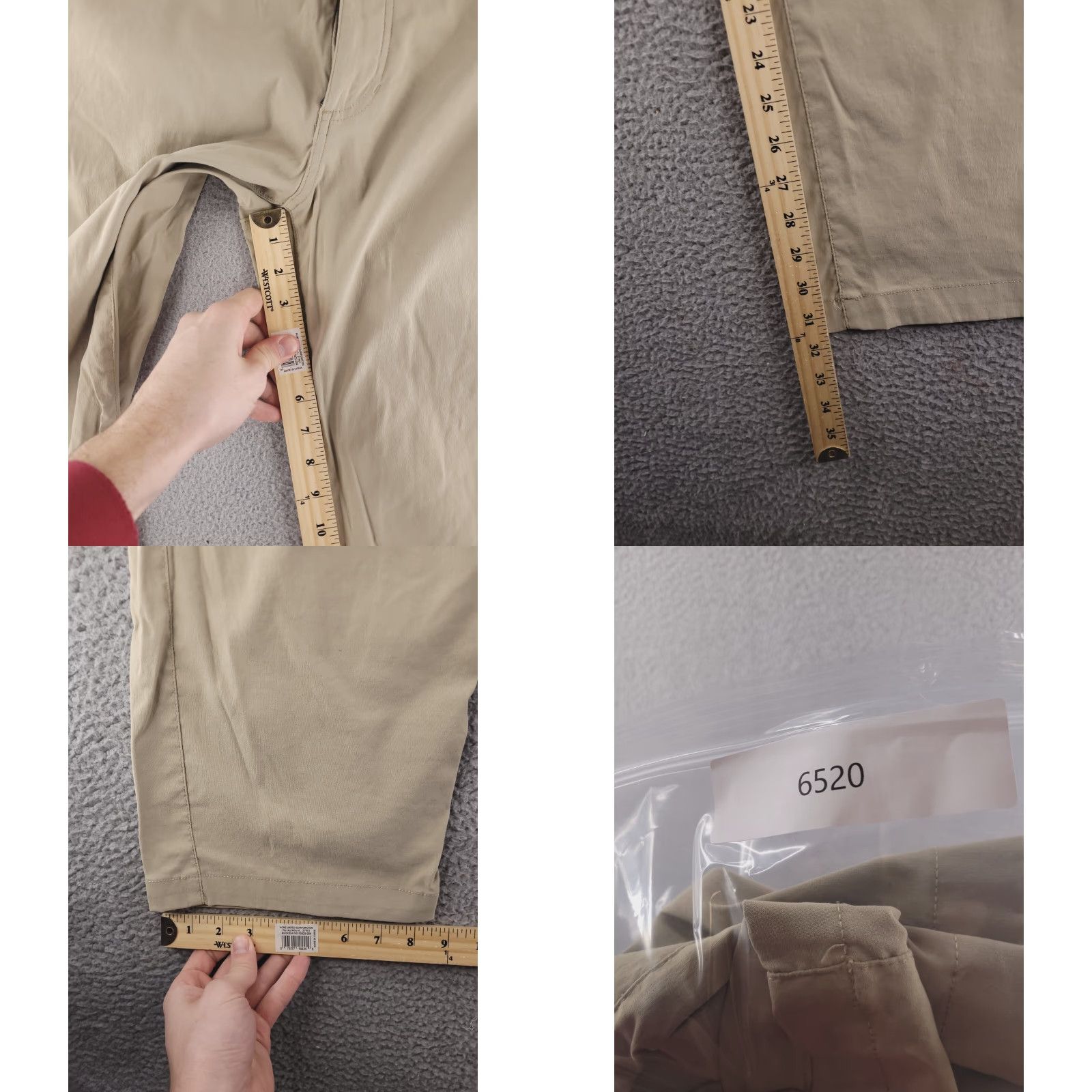 Eddie Bauer Eddie Bauer Pants Mens 34x31 Nylon Stretch Utility Beige Brown Tan Straight Fit Pants Mens 34x31 Beige Nylon Stretch Chino Regular Inseam 31 Size US 34 / EU 50 - 8 Thumbnail