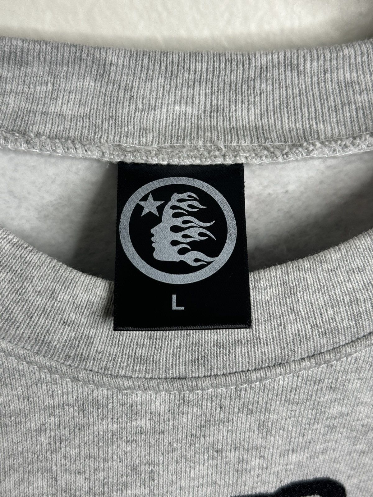 HELLSTAR Hellstar Studios Records Crewneck Grey Size US L / EU 52-54 / 3 - 6 Thumbnail