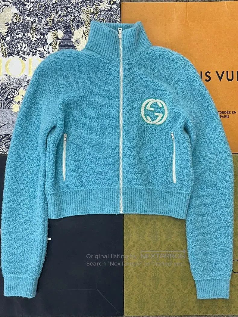 Gucci Gucci Blue Zip. Size US M / EU 48-50 / 2 - 1 Thumbnail
