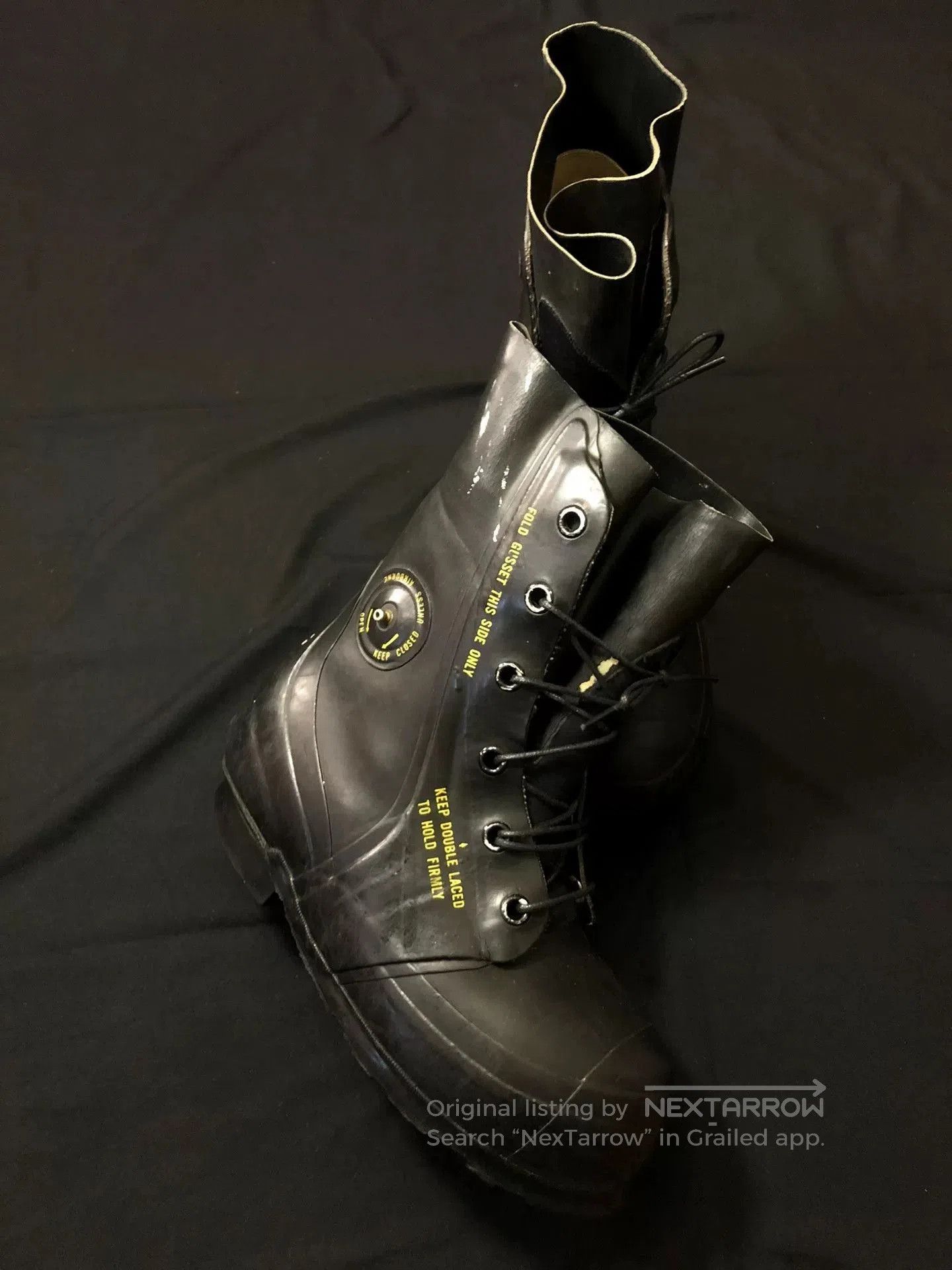 Raf Simons RAF SIMONS Vintage Military Boots. Size US 8 / EU 41 - 4 Thumbnail