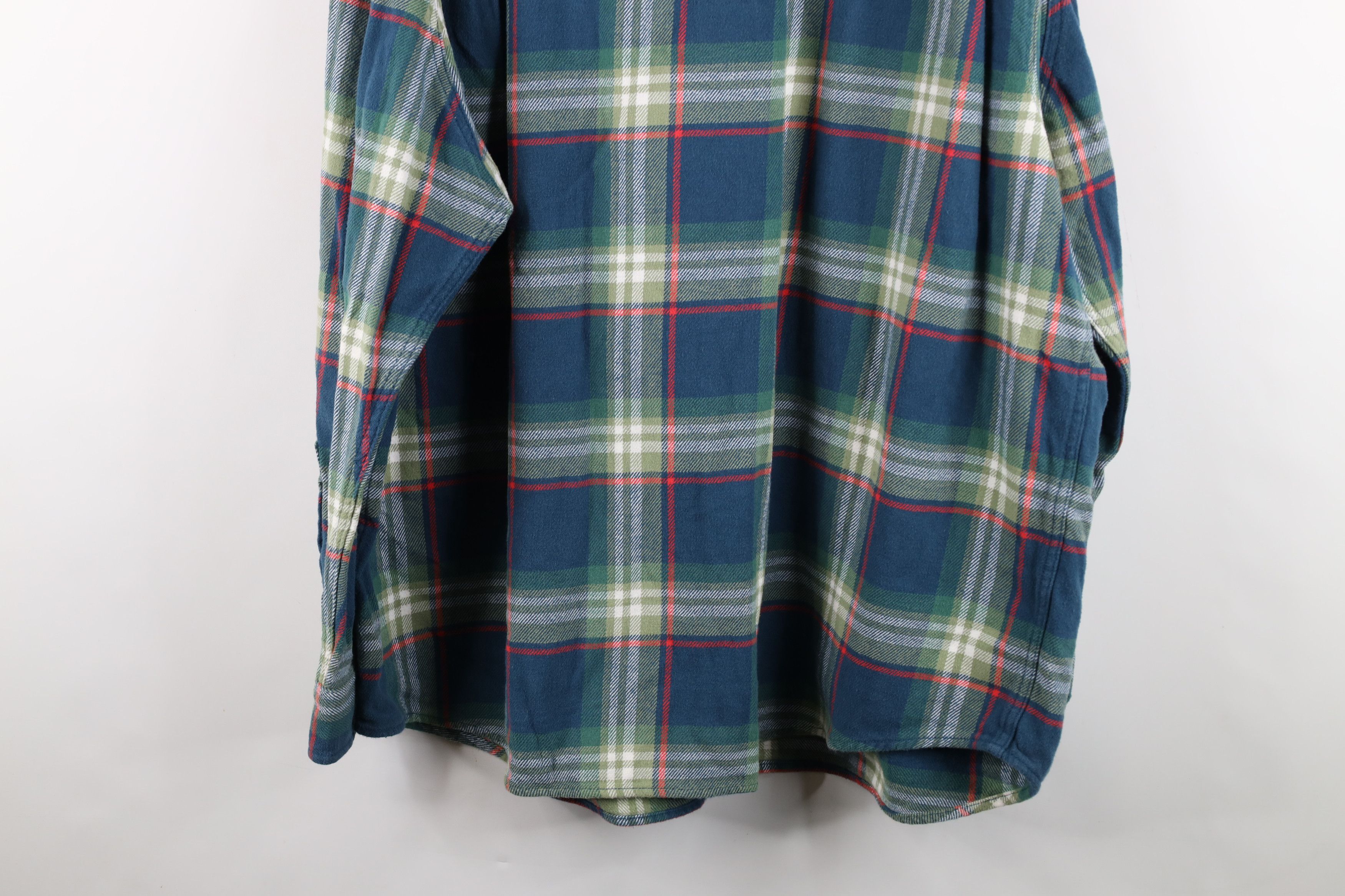 Duluth Trading Company Duluth Trading Co Double Pocket Flannel Button Shirt Plaid Size US XXL / EU 58 / 5 - 11 Thumbnail
