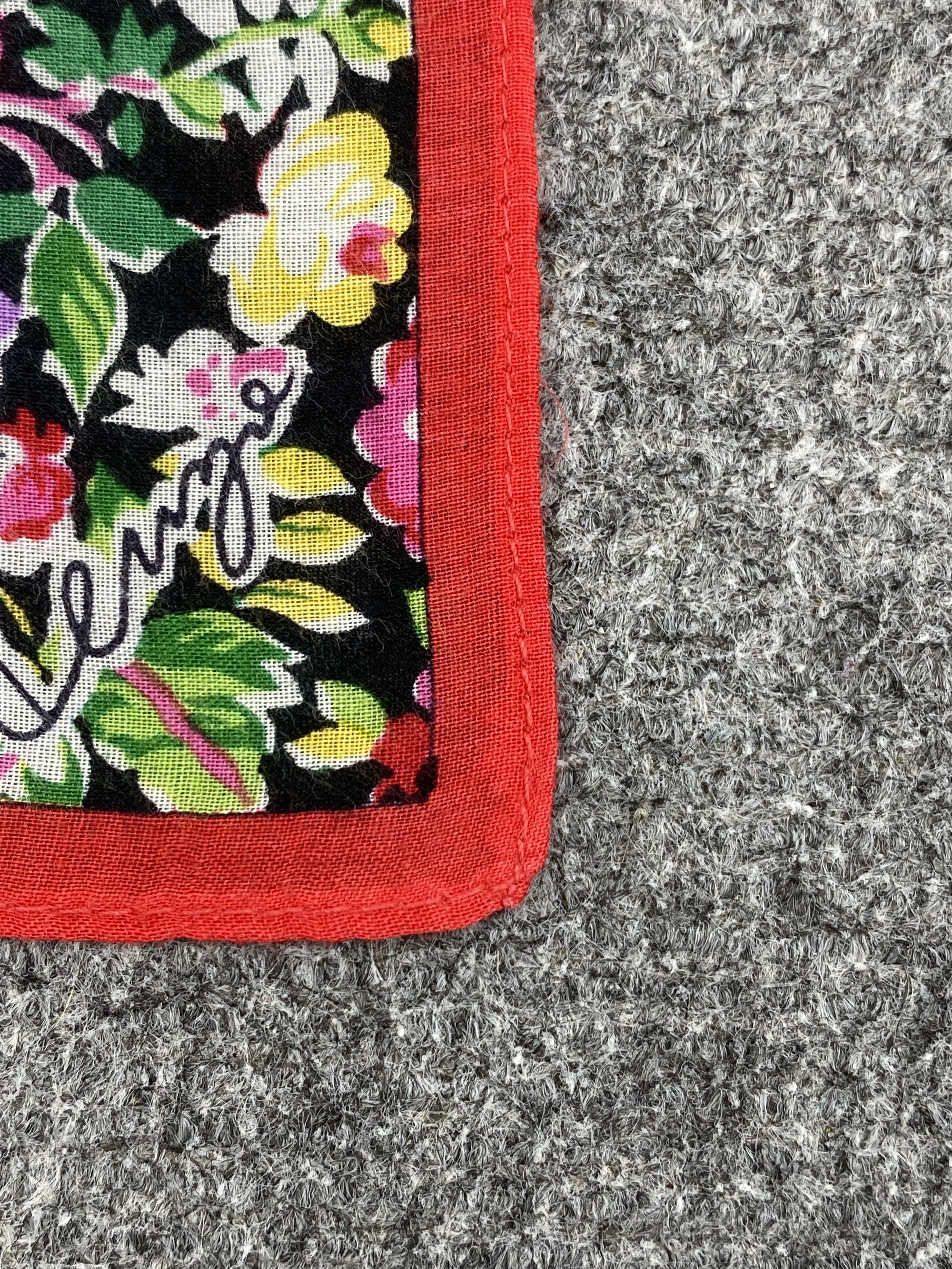 Kenzo × Vintage Kenzo Handkerchief / Bandana / Neckerchief HKC0270 Size ONE SIZE - 6 Thumbnail