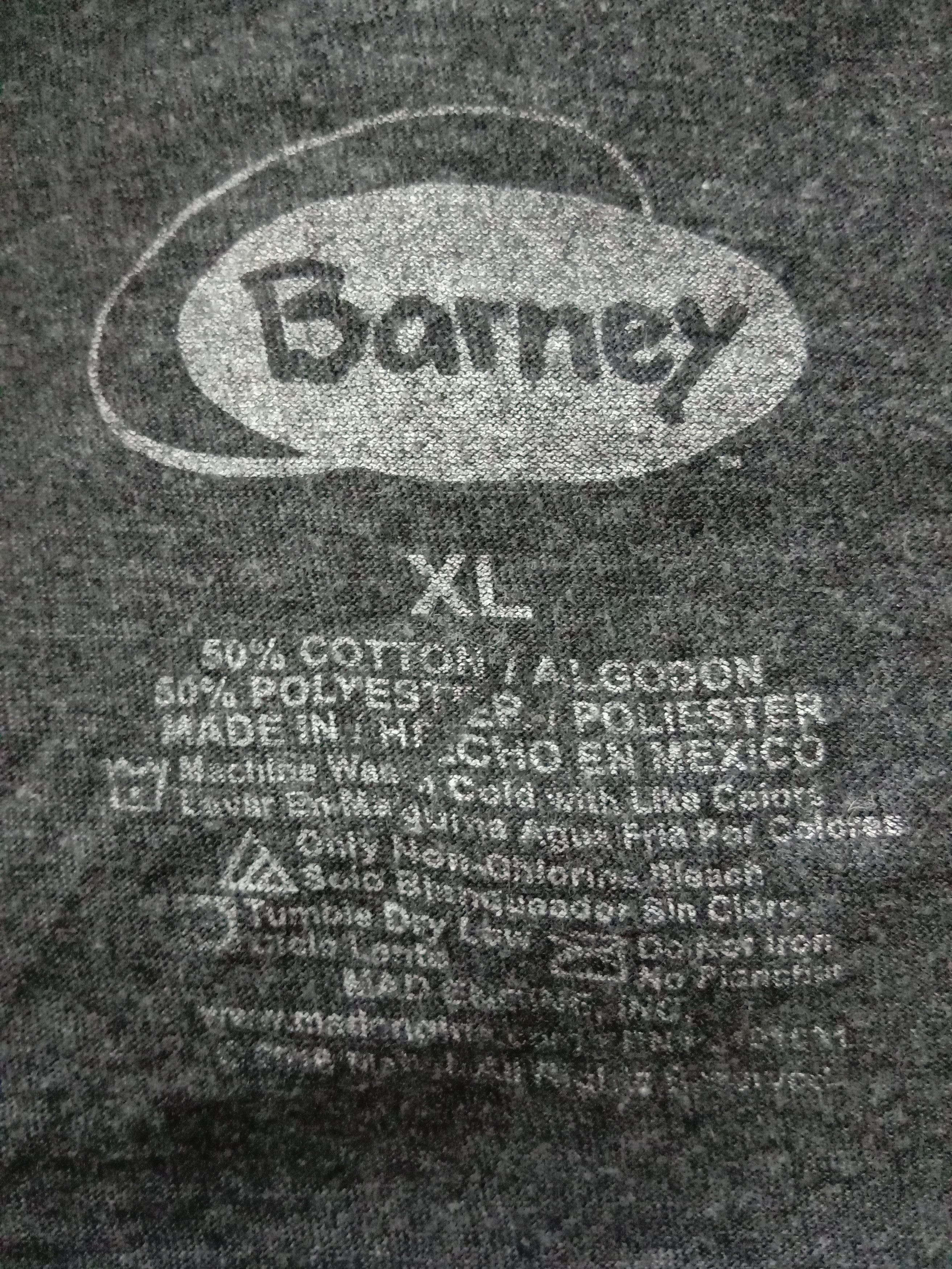 Vintage Vintage Barney Dino Might T Shirt Size US XL / EU 56 / 4 - 6 Thumbnail