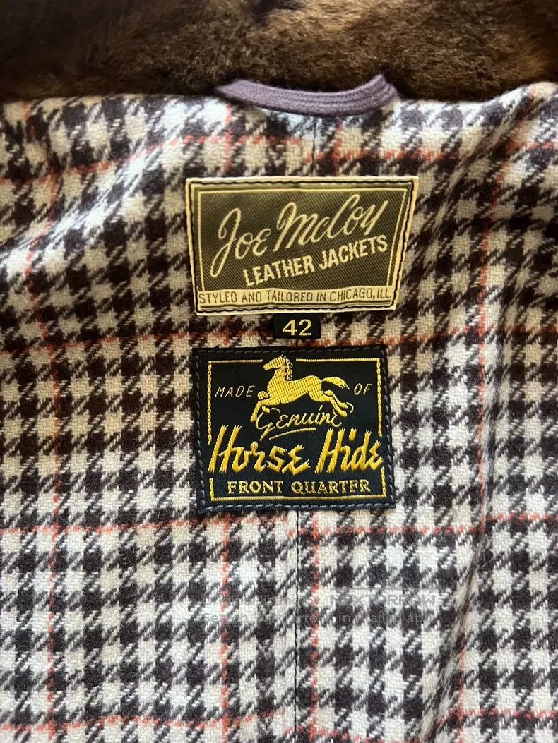 The Real McCoy's The Real McCoys Classic brown bear and cow horseskin jacke Size US XS / EU 42 / 0 - 6 Thumbnail