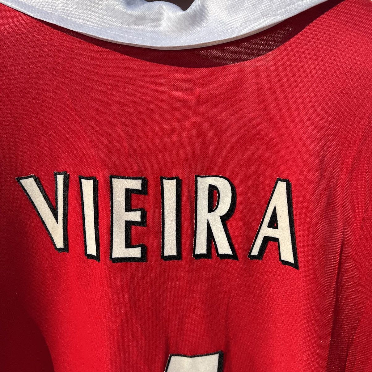 Nike FC Arsenal jersey 1998/1999 Nike JVC Vieira #4 Size US L / EU 52-54 / 3 - 12 Thumbnail